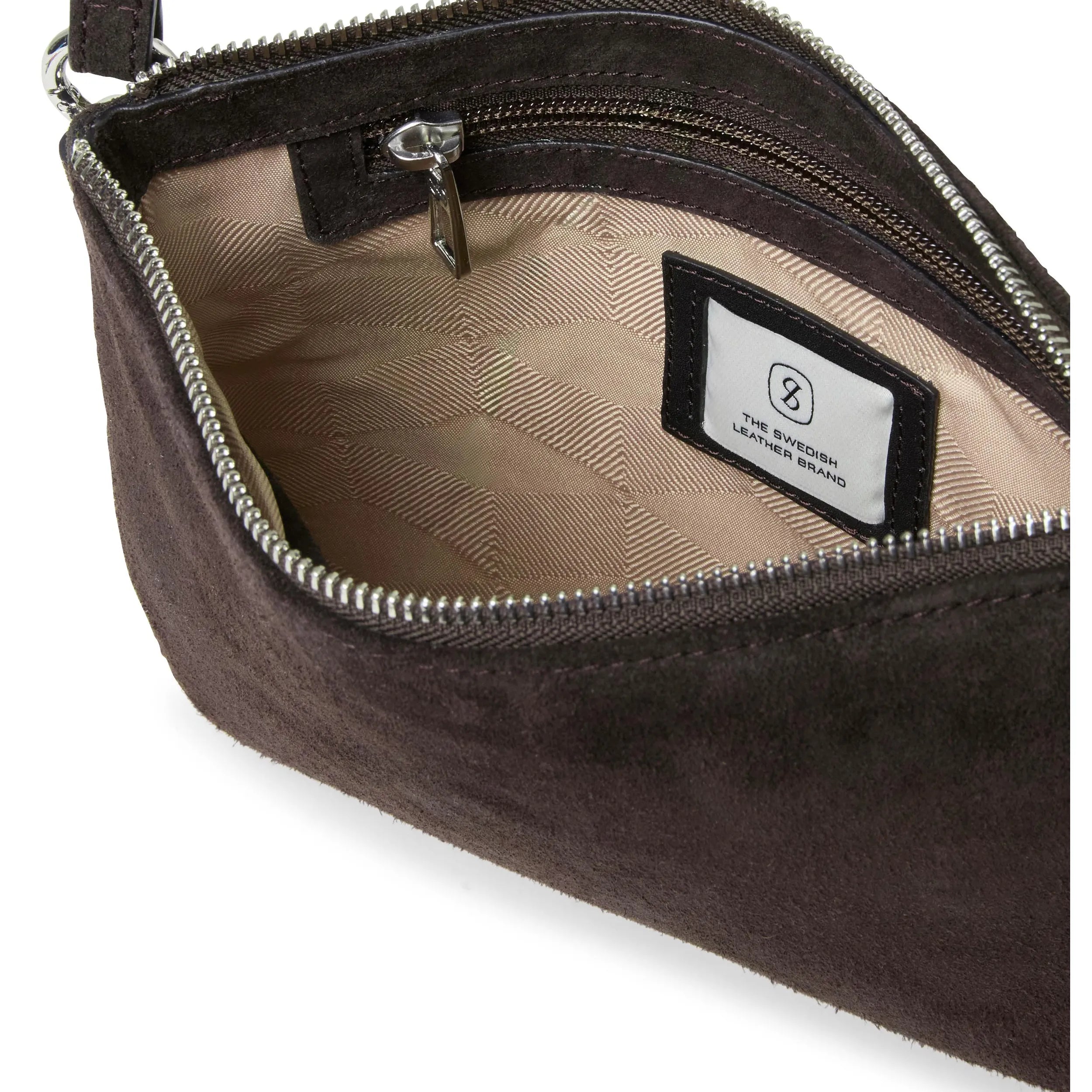 Saddler Frances axelremsväska, Mörkbrun