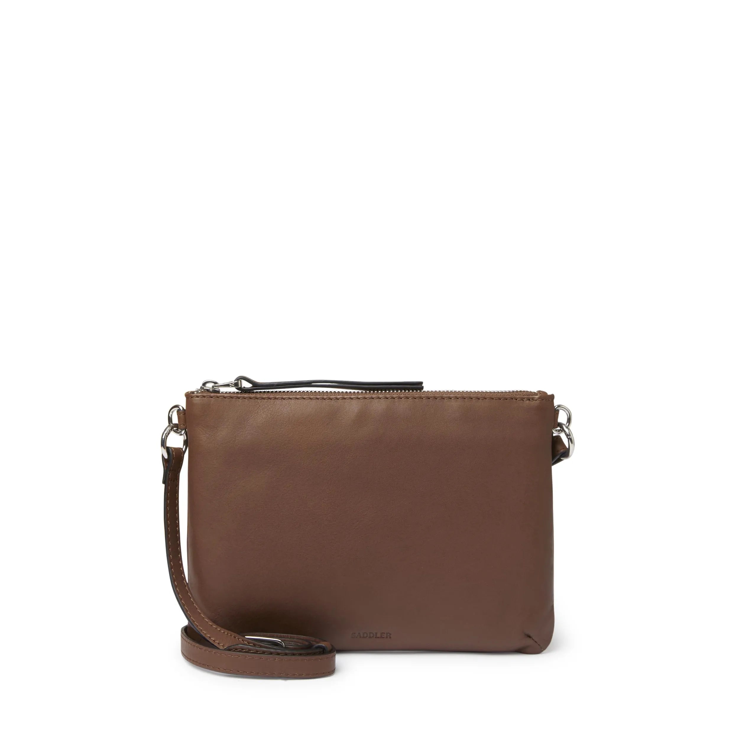 Saddler Frances axelremsväska, Brun