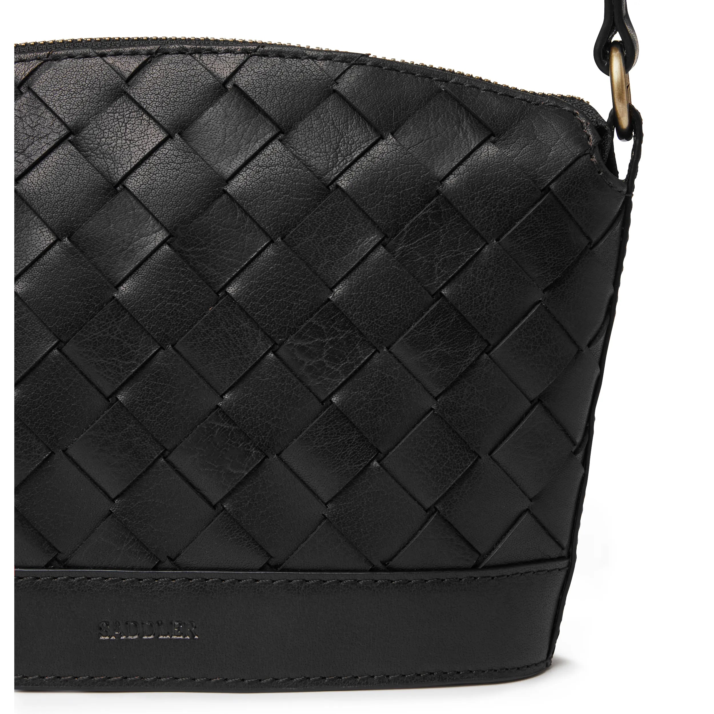 Saddler Signe axelremsväska, Svart