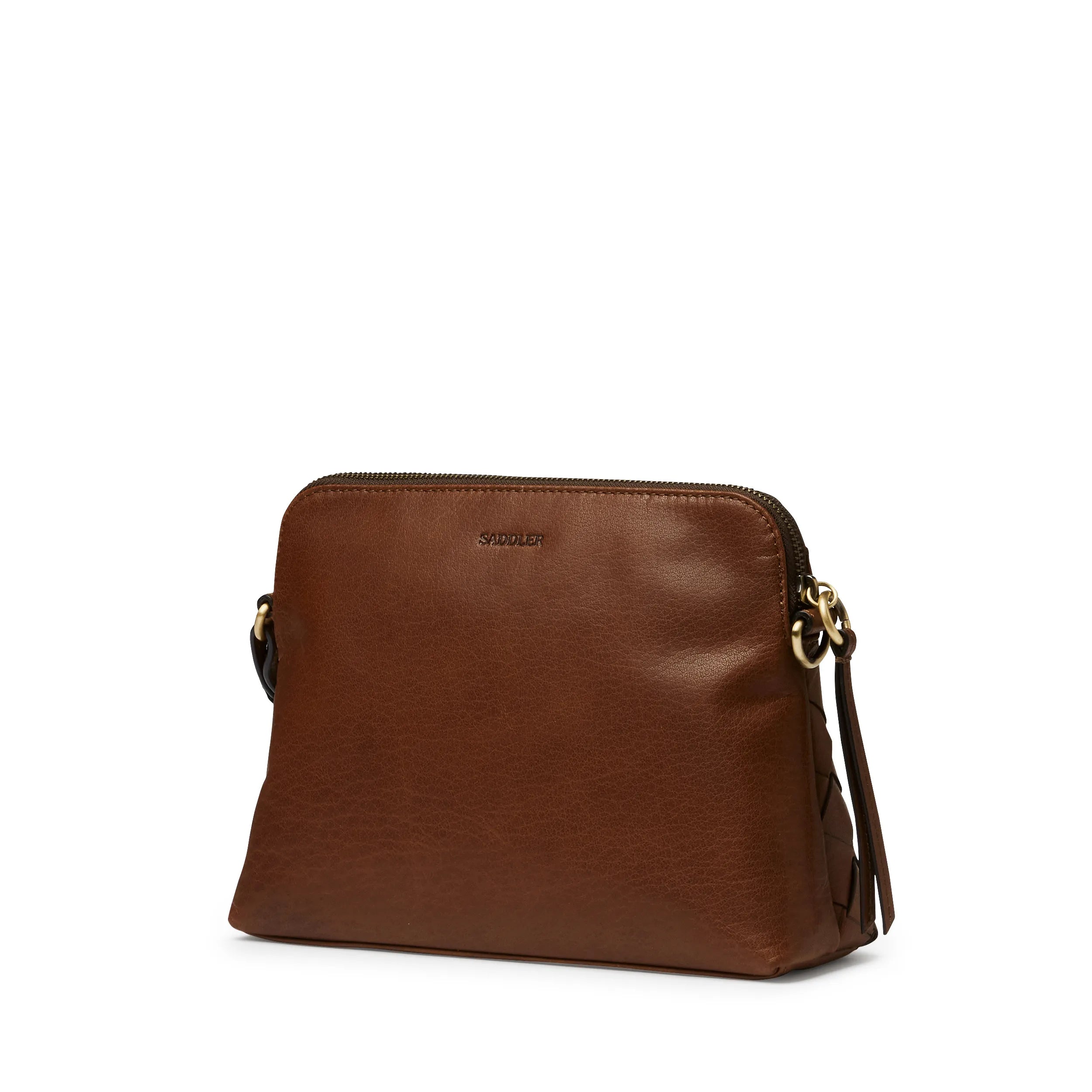 Saddler Seattle Mighty axelremsväska, Brun