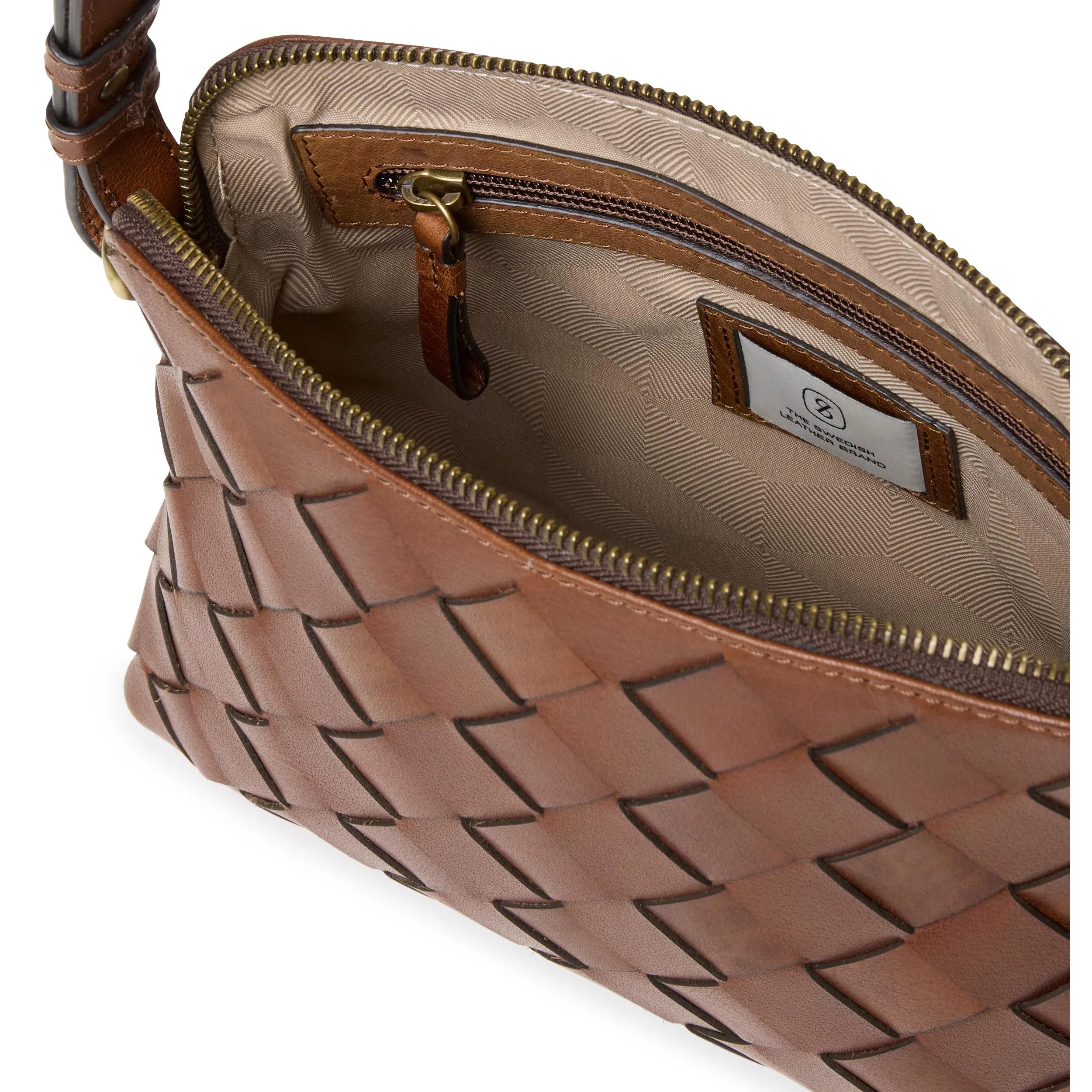 Saddler Seattle Mighty axelremsväska, Brun