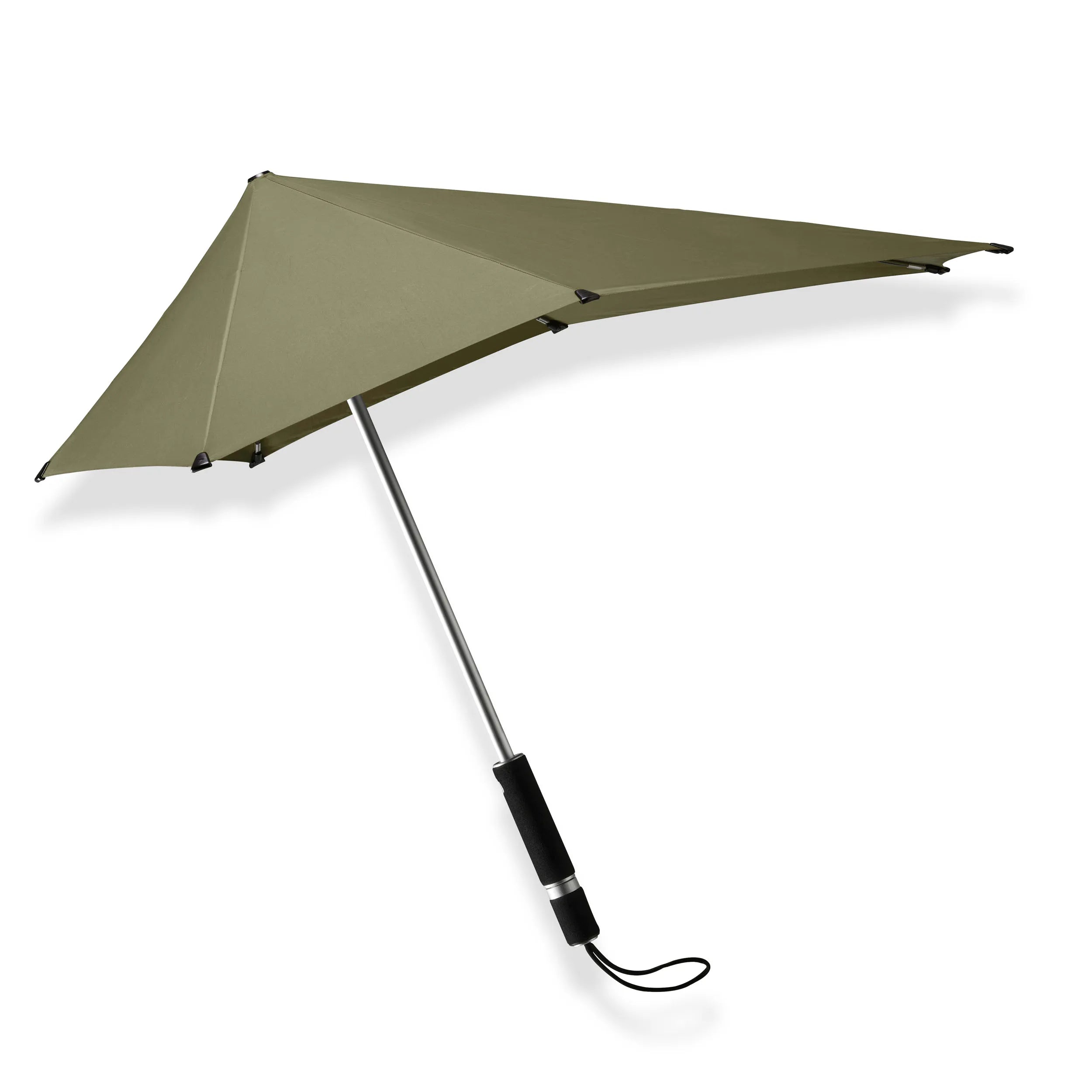 Senz Original Stick Storm Umbrella, Martini Olive