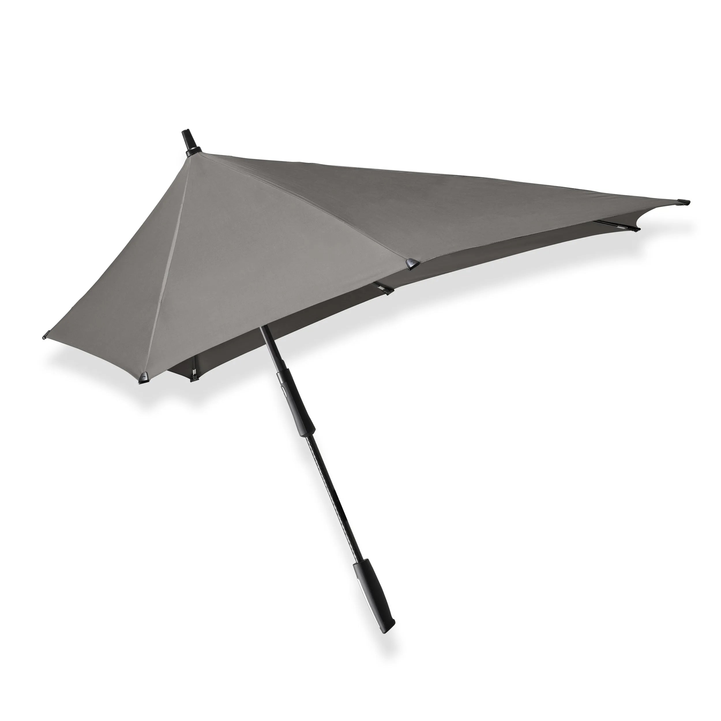 Senz XXL Stick Storm Umbrella, Silk Grey