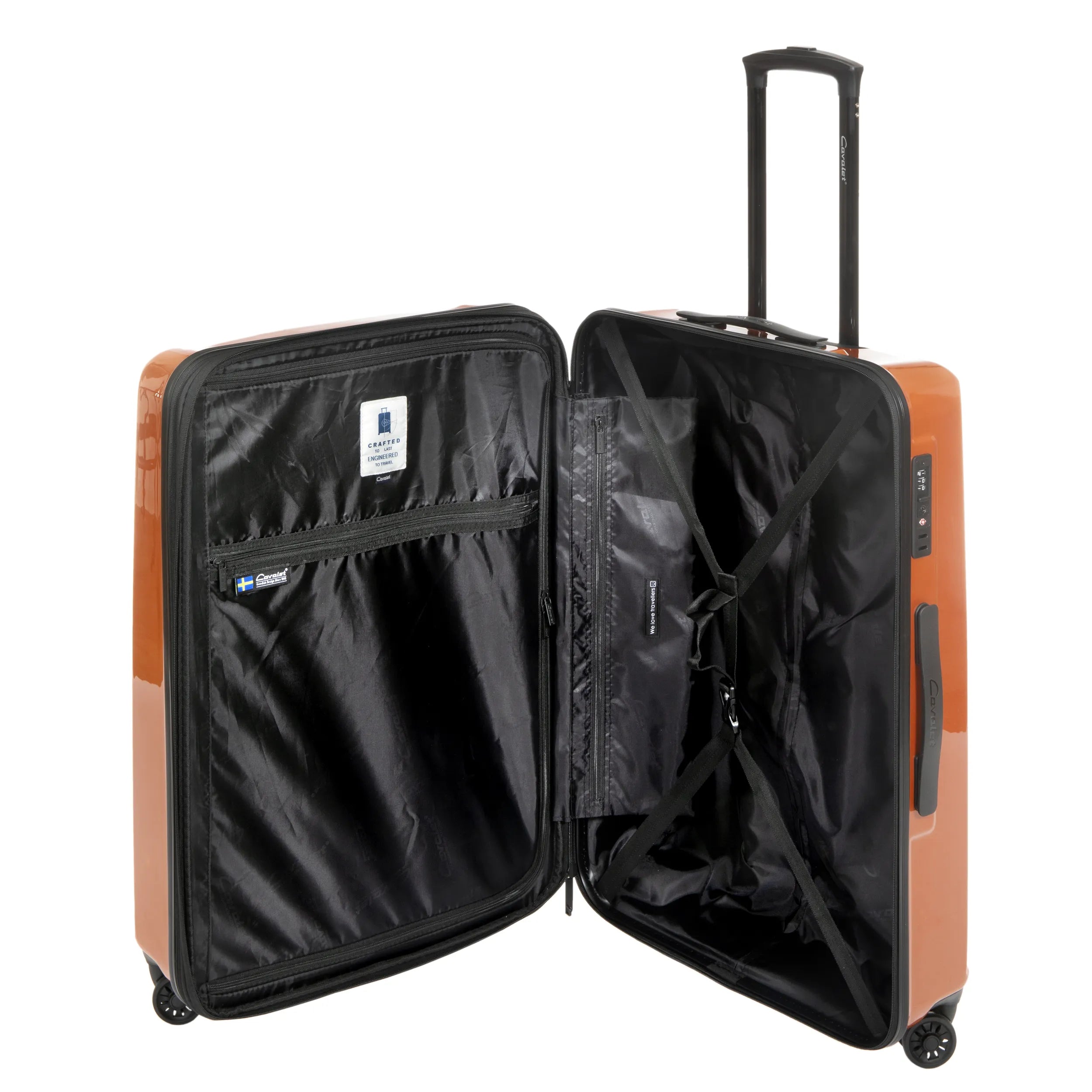Cavalet Chill DLX Resväska 3-set, Orange
