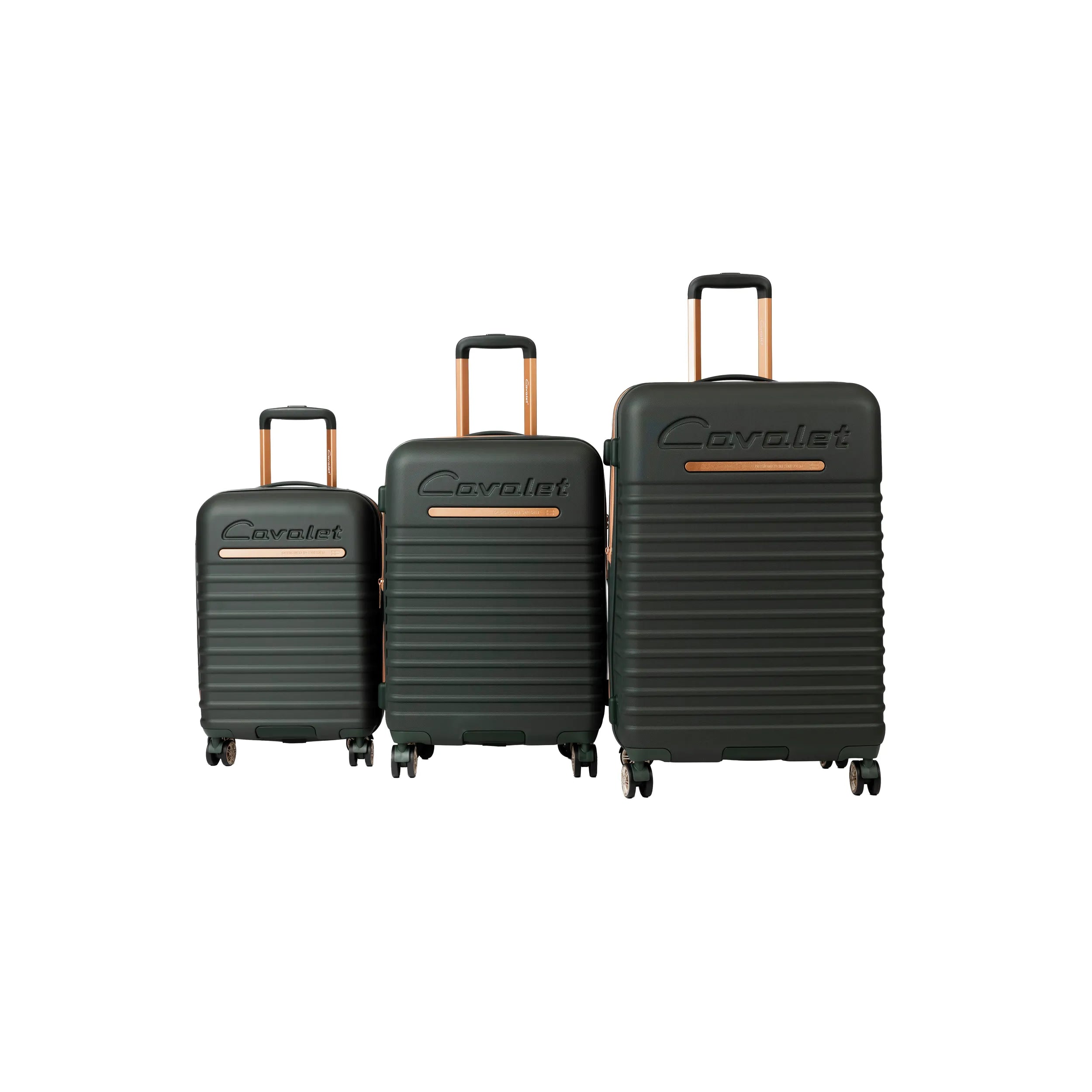 Cavalet Pasadena Resväska 3 Set, Forest green