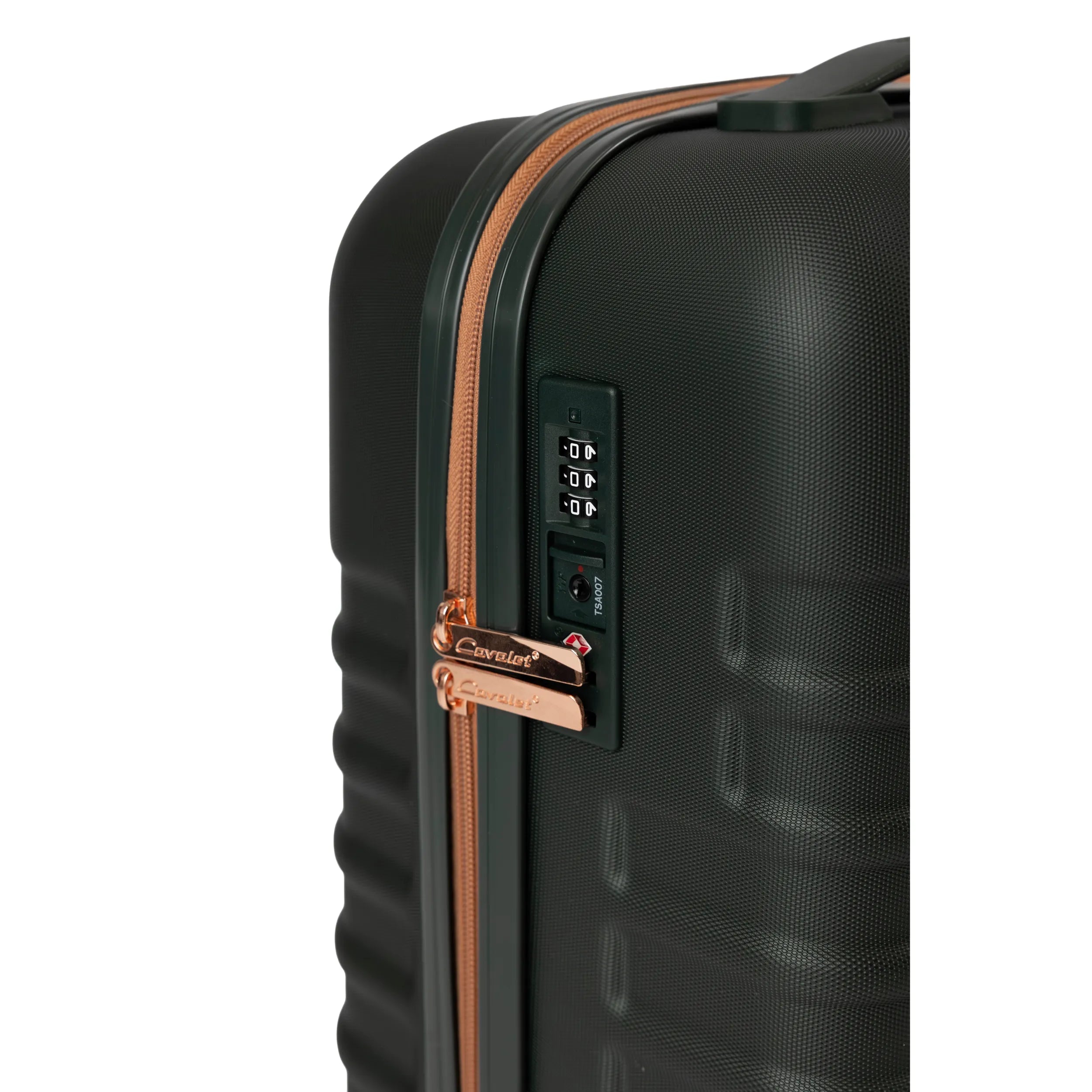 Cavalet Pasadena Resväska 3 Set, Forest green