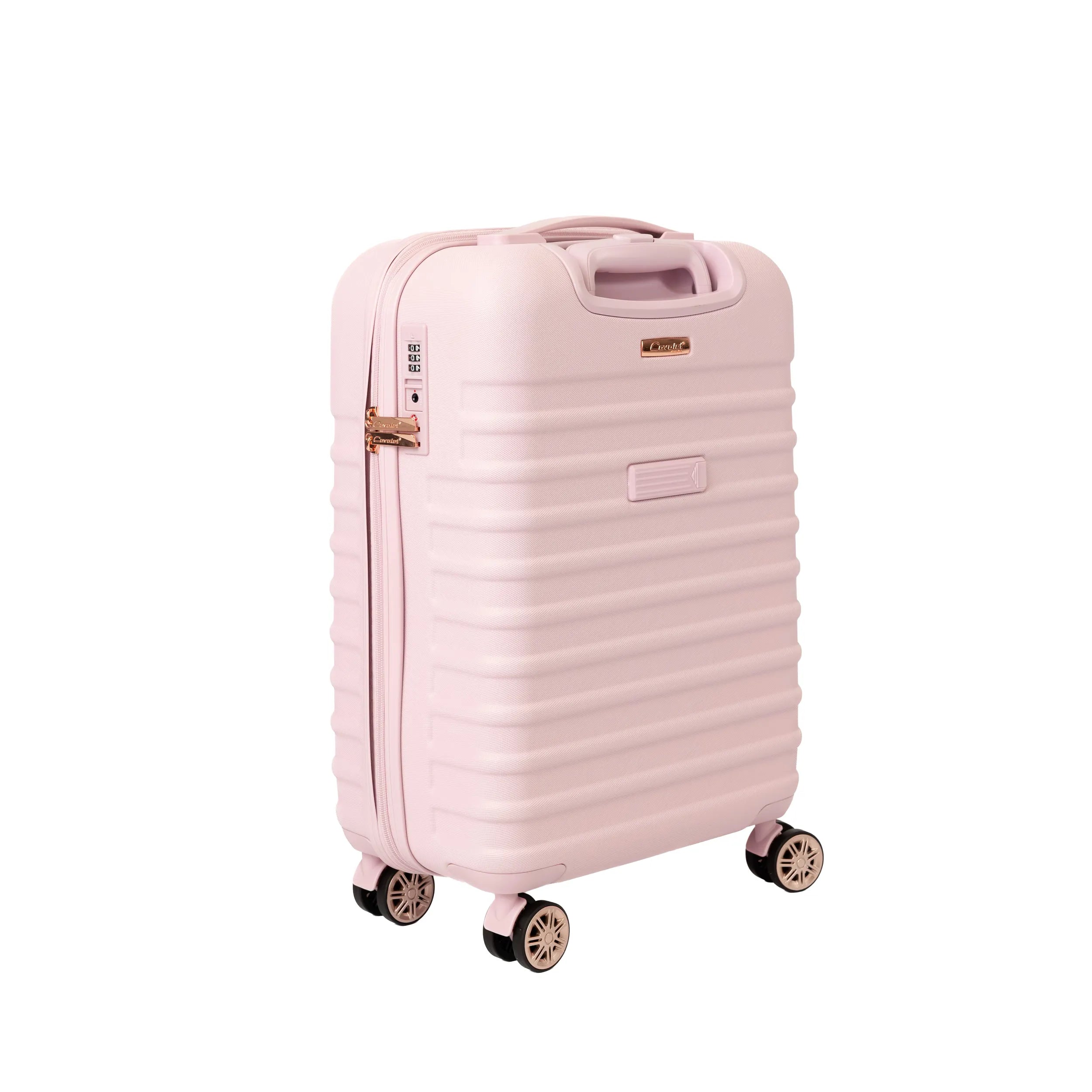 Cavalet Pasadena Resväska 3 Set, Rosa