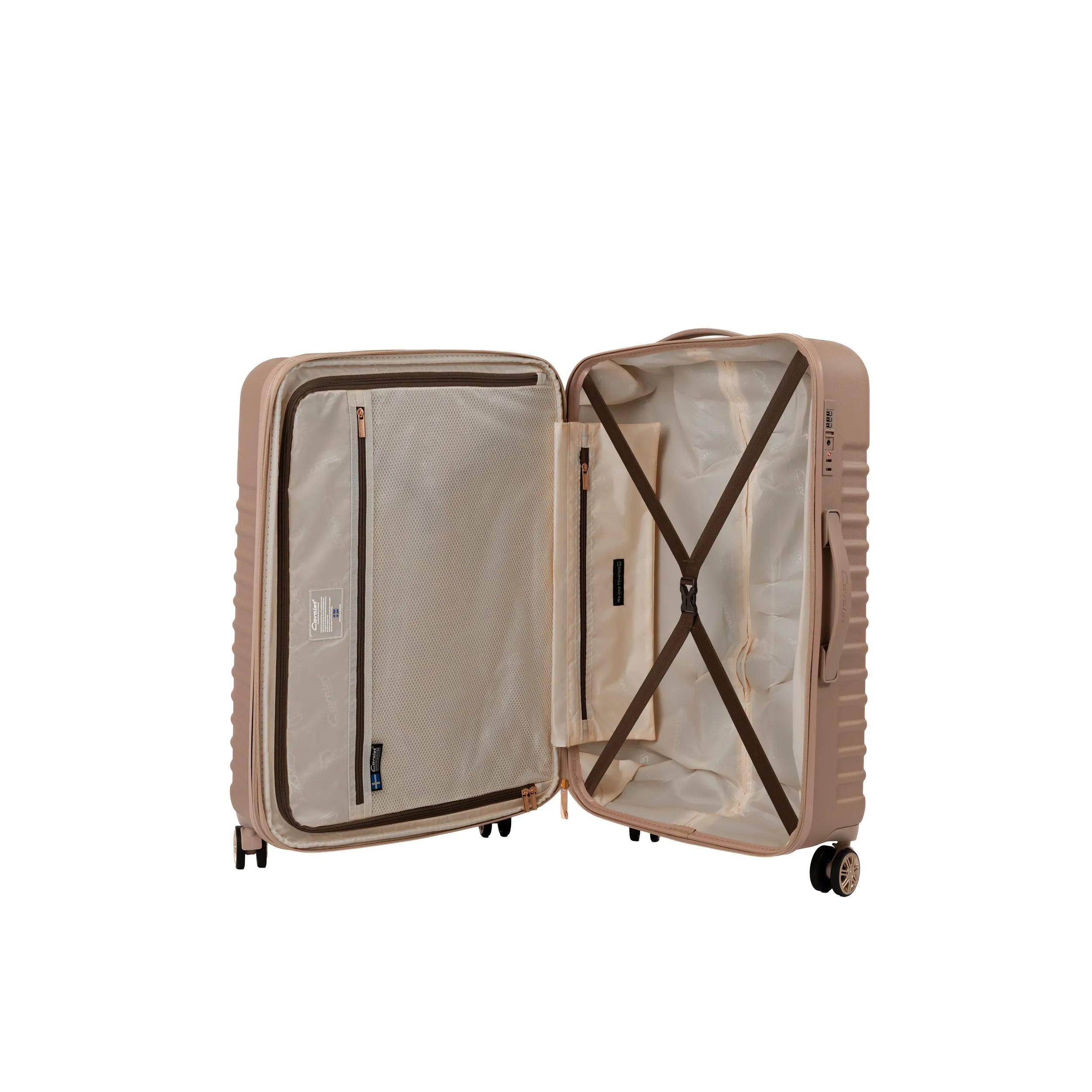 Cavalet Pasadena Resväska 3 Set, Brons