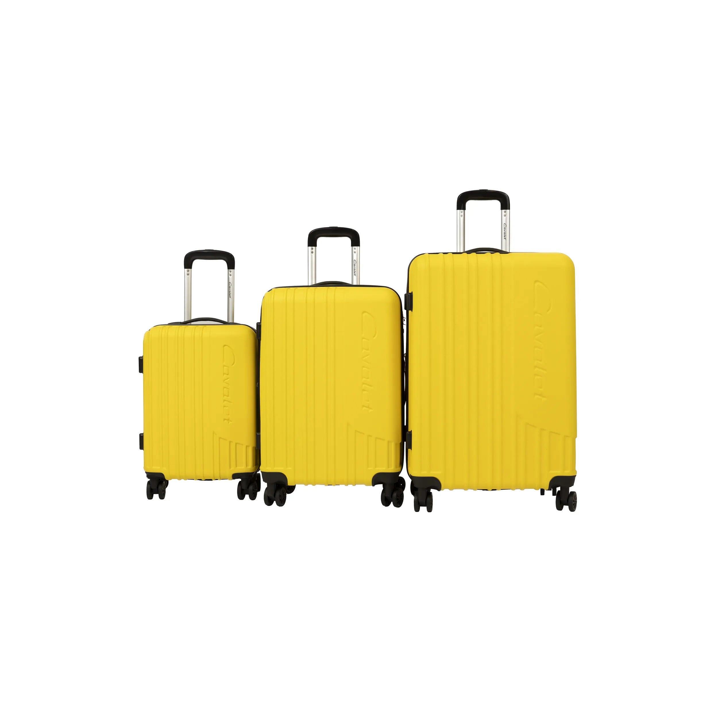 Cavalet Malibu Resväska 3-set, Silver