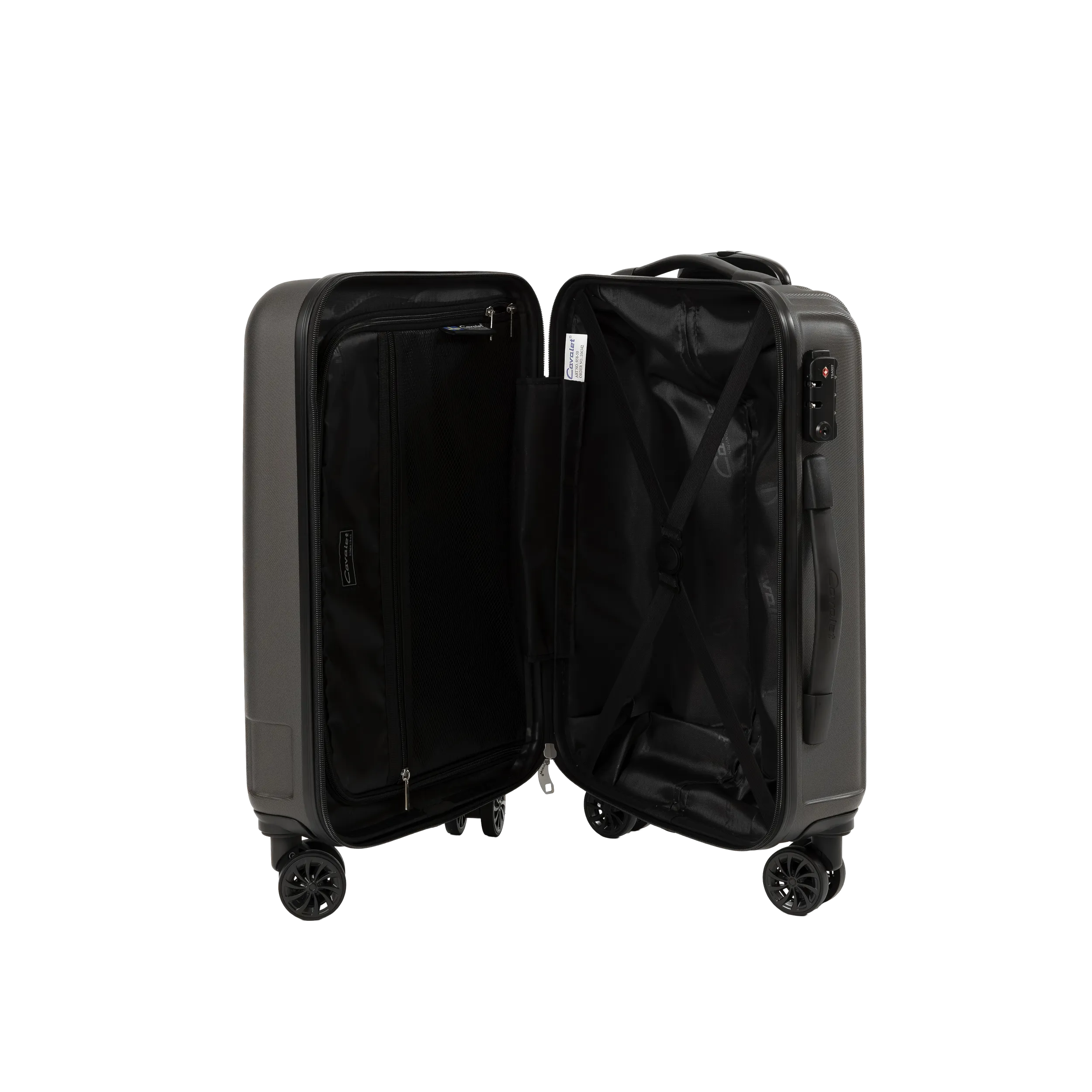 Cavalet Malibu Resväska 3-set, Grafit