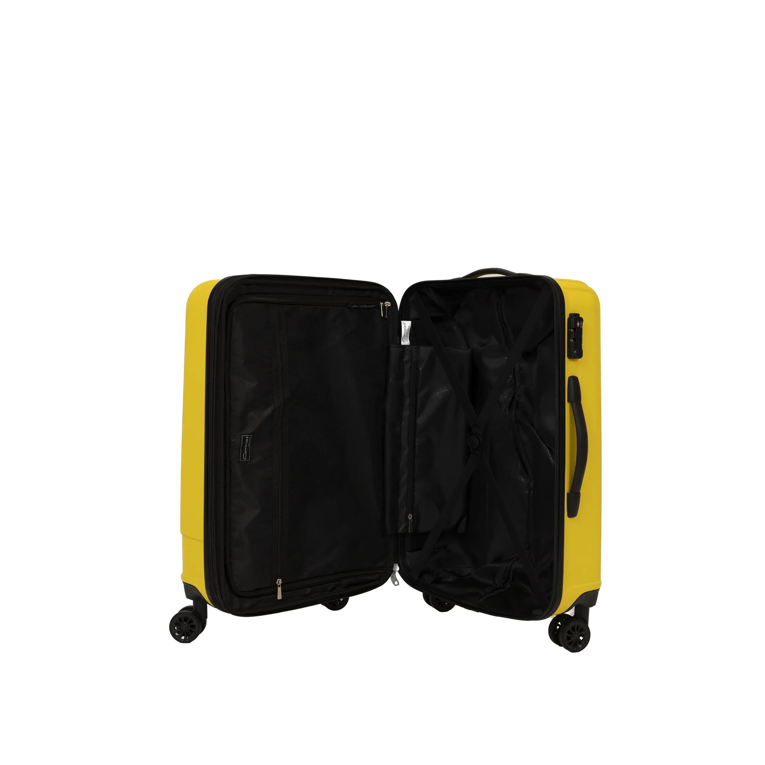 Cavalet Malibu Resväska 3-set, Gul