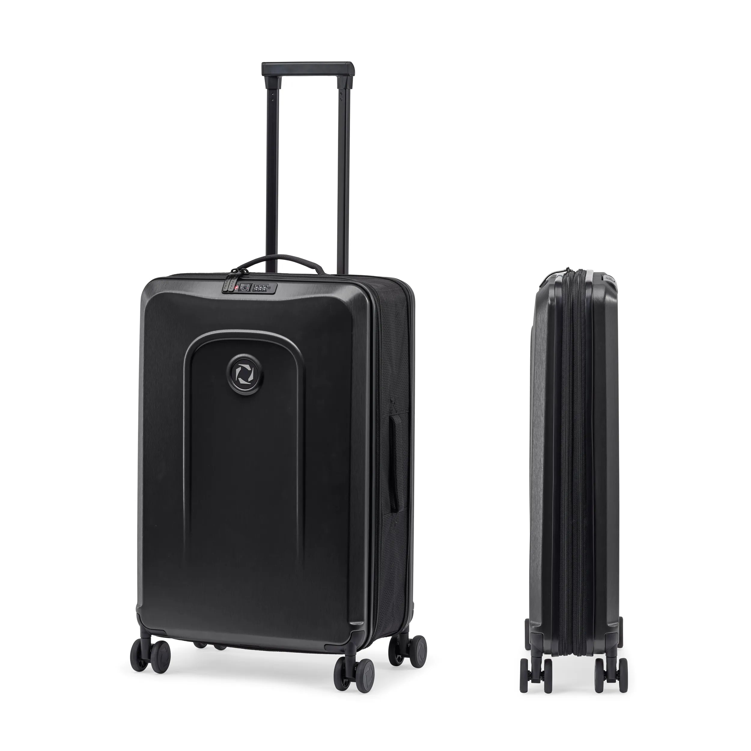 Senz Foldaway Check-In Trolley, Pure Black