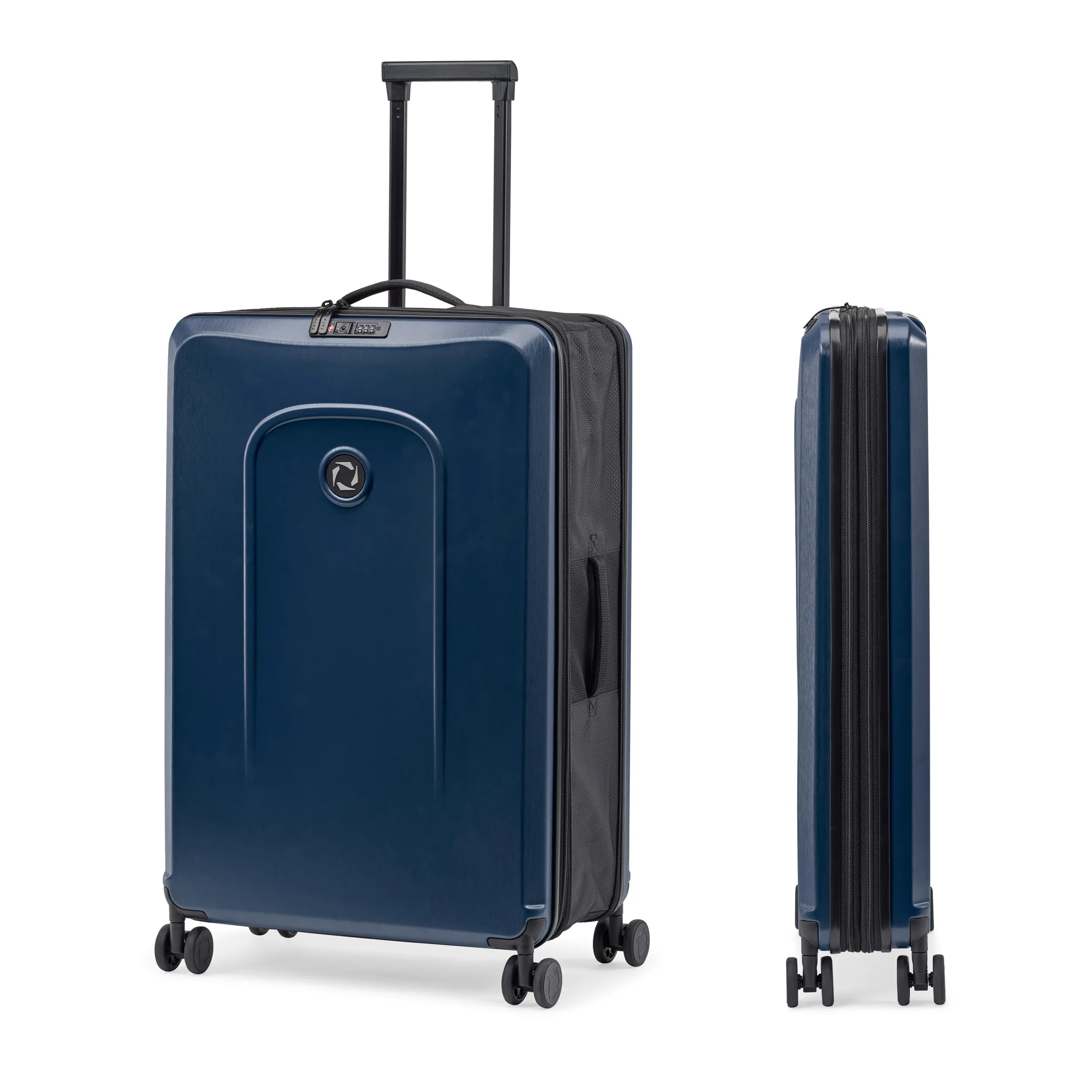 Senz Foldaway Large Check-In Trolley, Midnight Blue