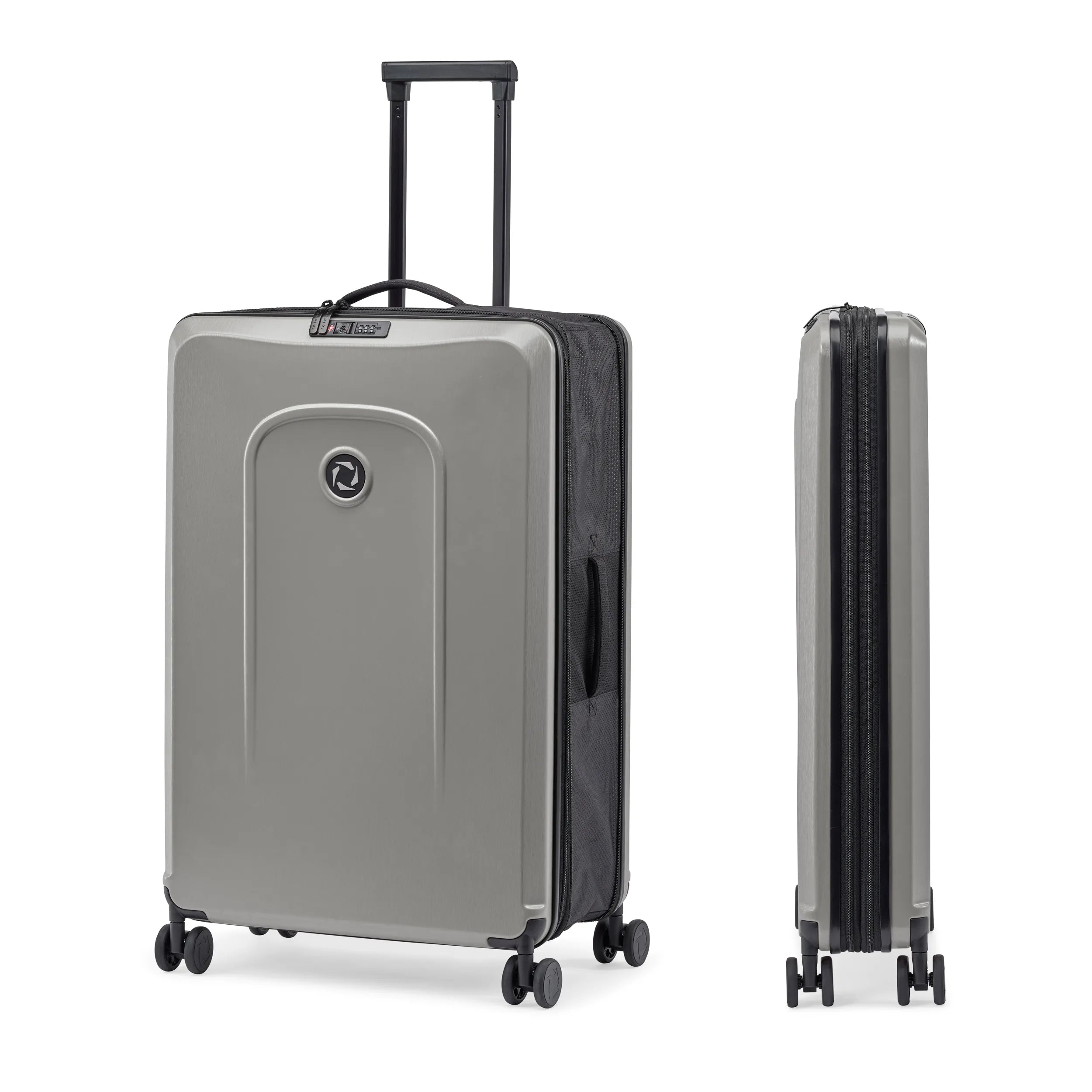 Senz Foldaway Large Check-In Trolley, Silk Grey