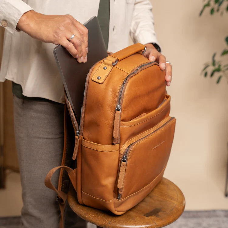 The Chesterfield Brand Austin Ryggsäck, Cognac