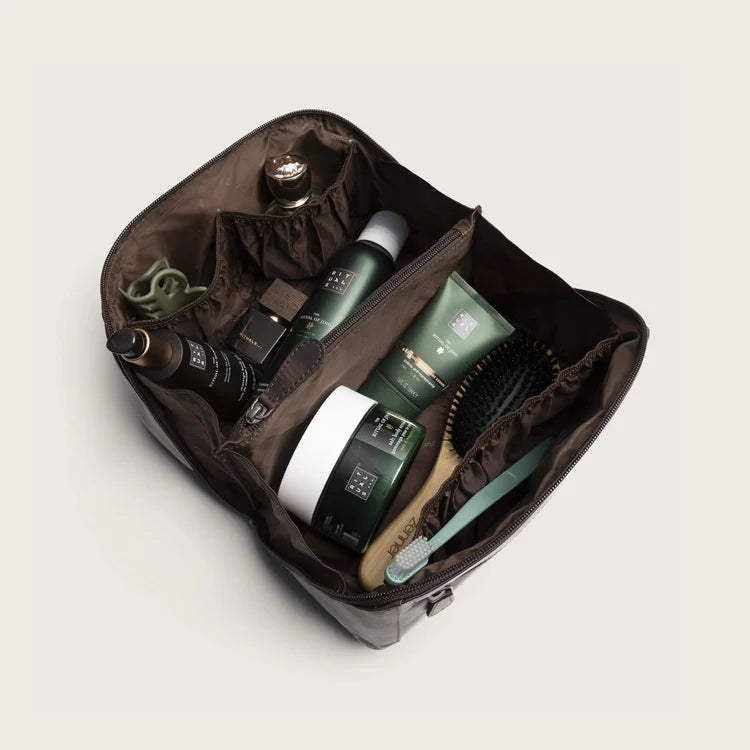 The Chesterfield Brand Elmia Toiletry Bag, Brun