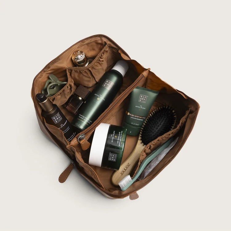 The Chesterfield Brand Elmia Toiletry Bag, Cognac