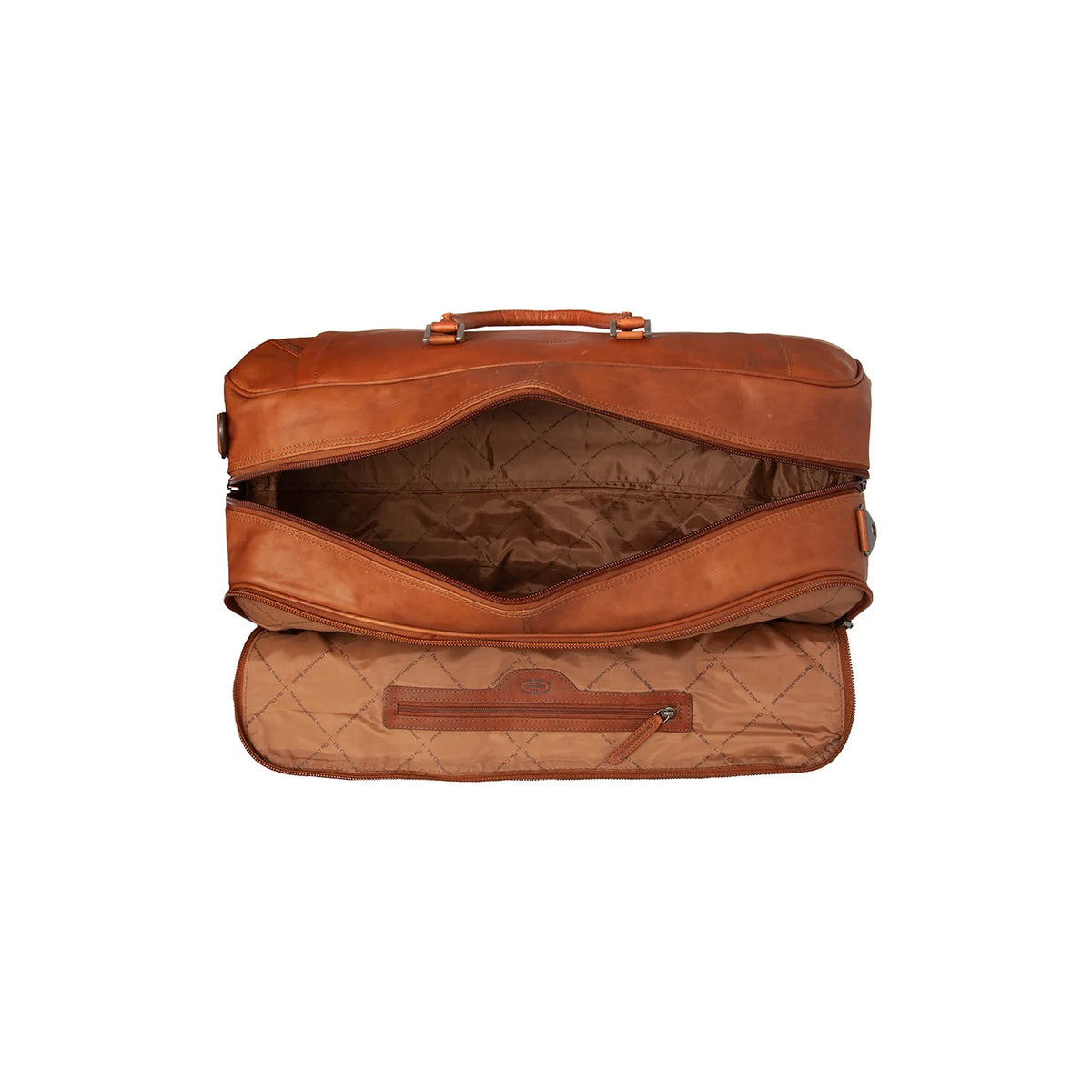 The Chesterfield Brand Jayven Leather Weekendväska Trolley, Cognac