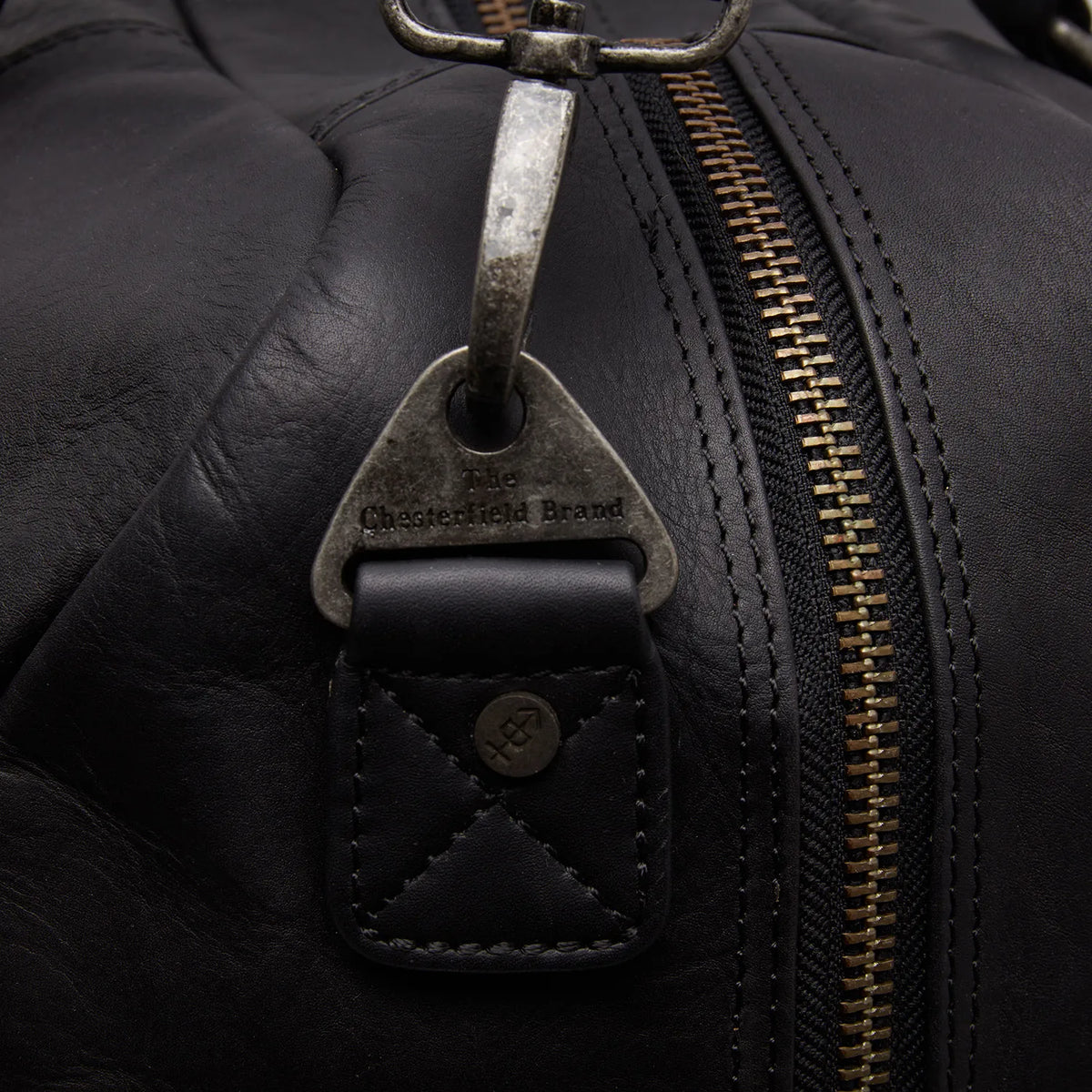 The Chesterfield Brand Perth Leather Weekendväska, Svart