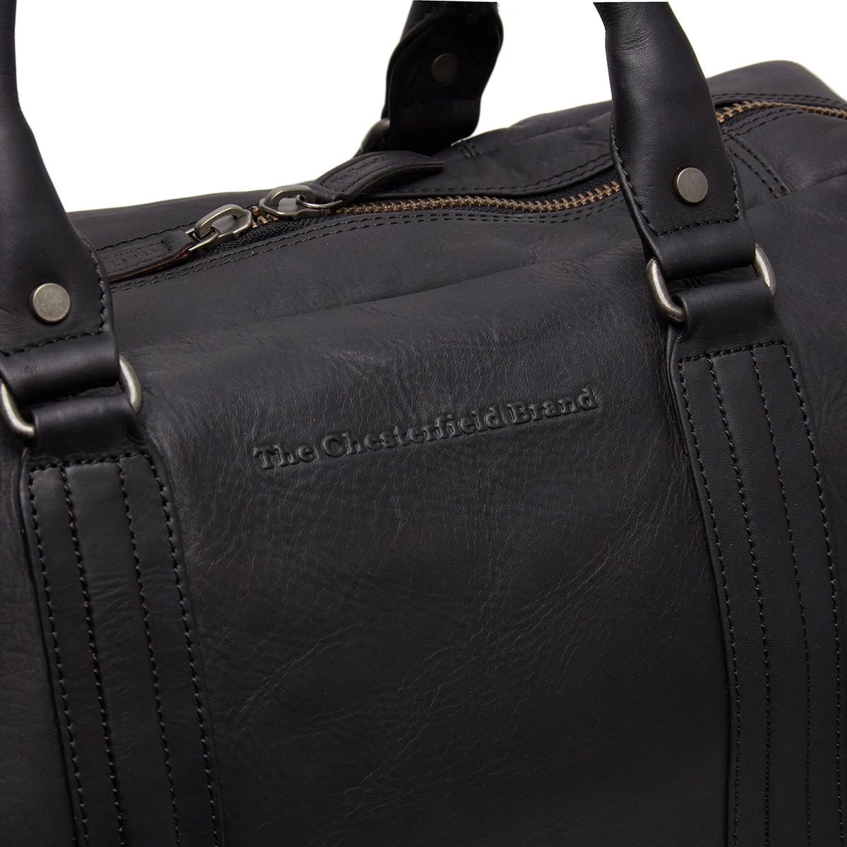 The Chesterfield Brand Perth Leather Weekendväska, Svart