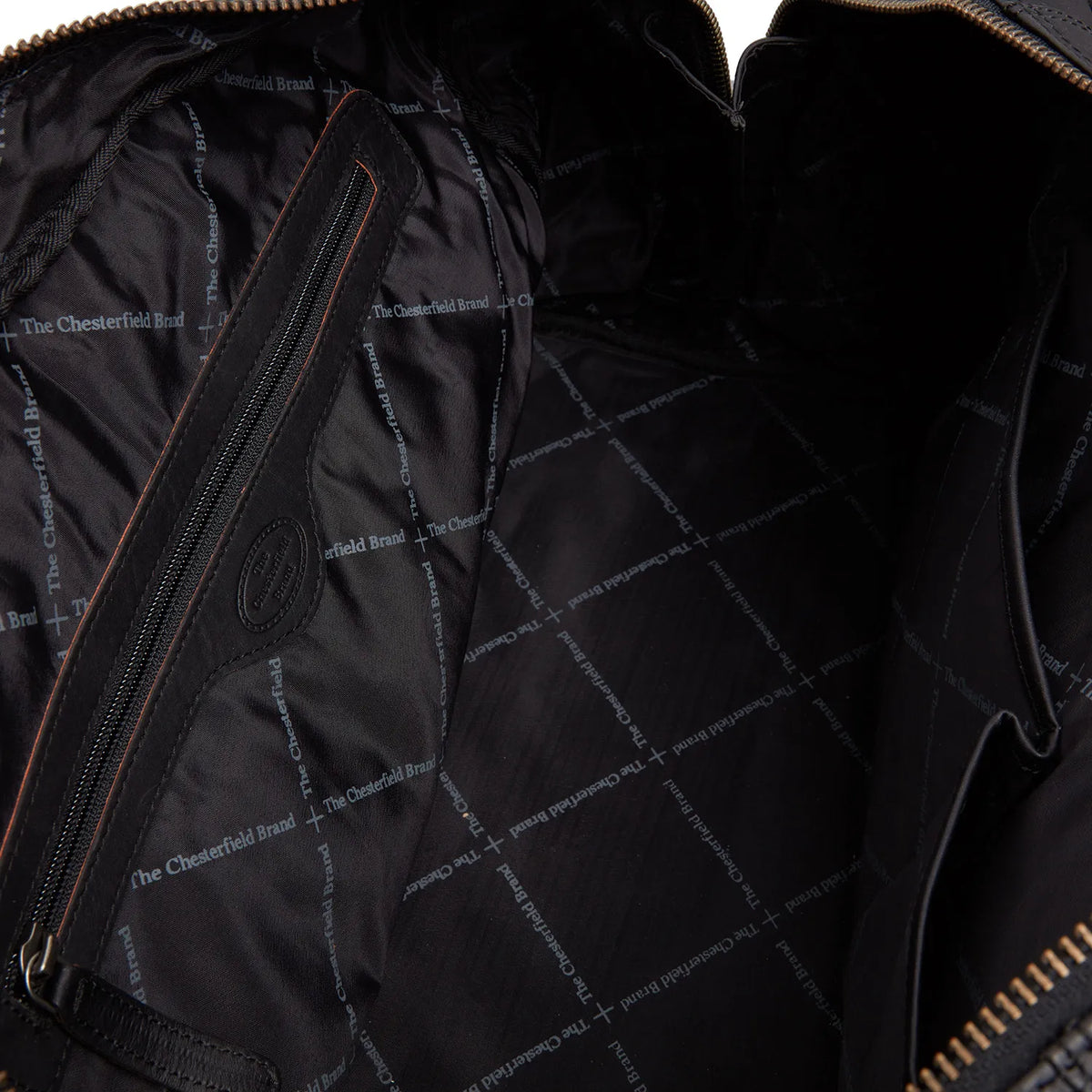 The Chesterfield Brand Perth Leather Weekendväska, Svart