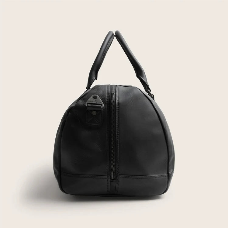 The Chesterfield Brand Melbourne Leather Weekendväska, Svart