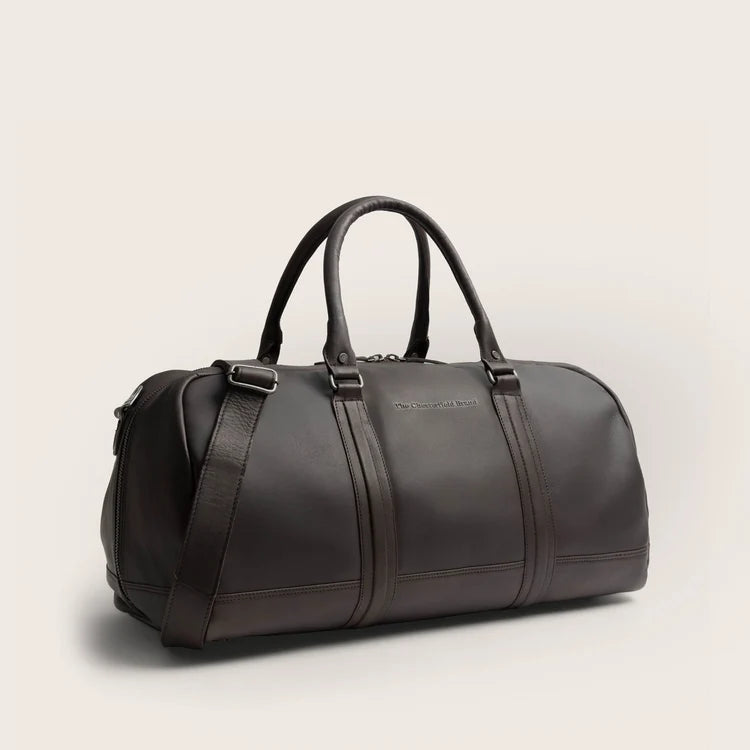 The Chesterfield Brand Melbourne Leather Weekendväska, Brun