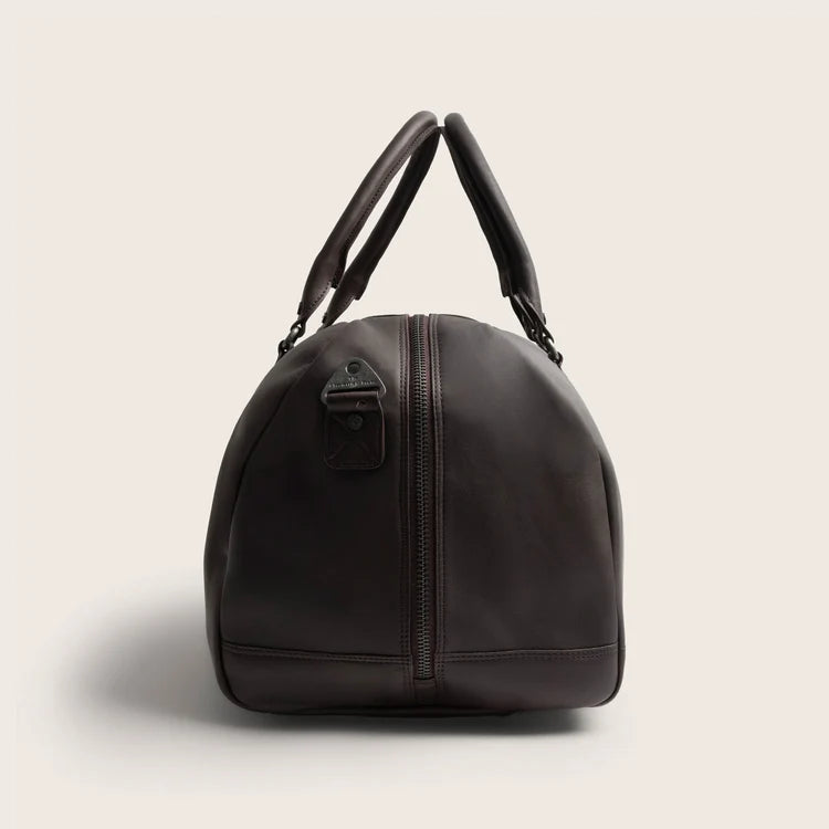 The Chesterfield Brand Melbourne Leather Weekendväska, Brun
