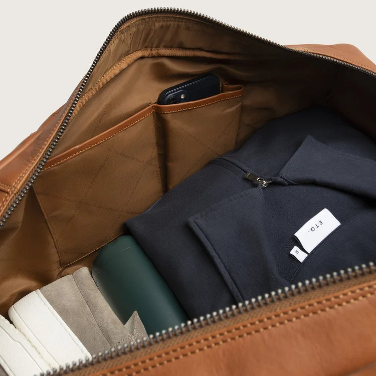 The Chesterfield Brand Melbourne Weekendväska 40 L, Cognac