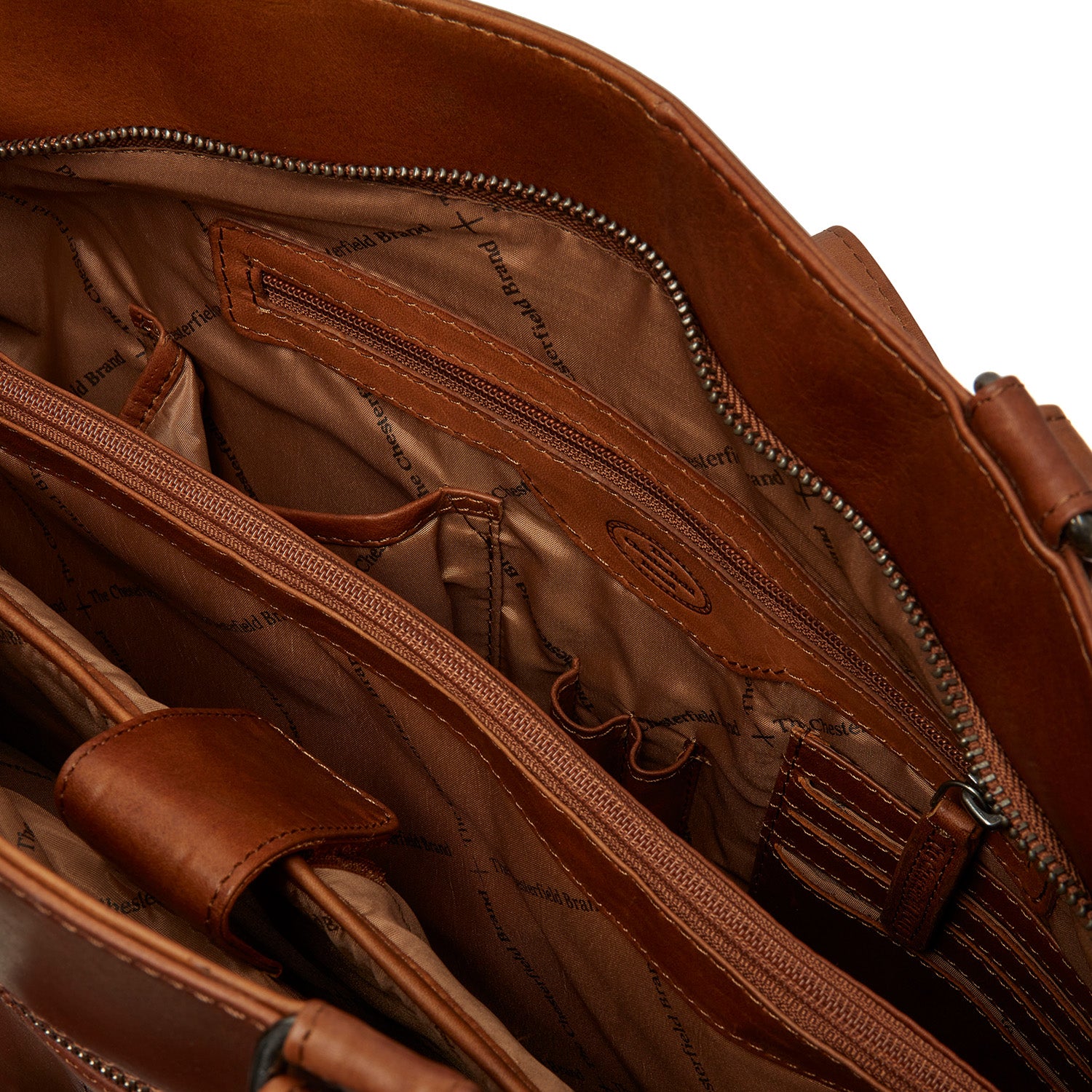 The Chesterfield Brand Berlin Shoppingväska, Cognac