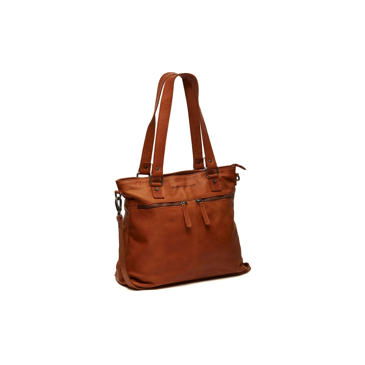 The Chesterfield Brand Rome Leather Axelremsväska, Cognac
