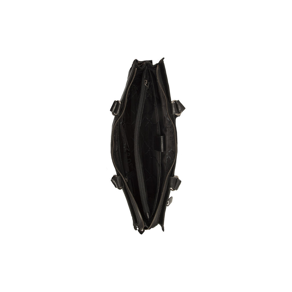 The Chesterfield Brand Stockholm Leather Shopper, Svart