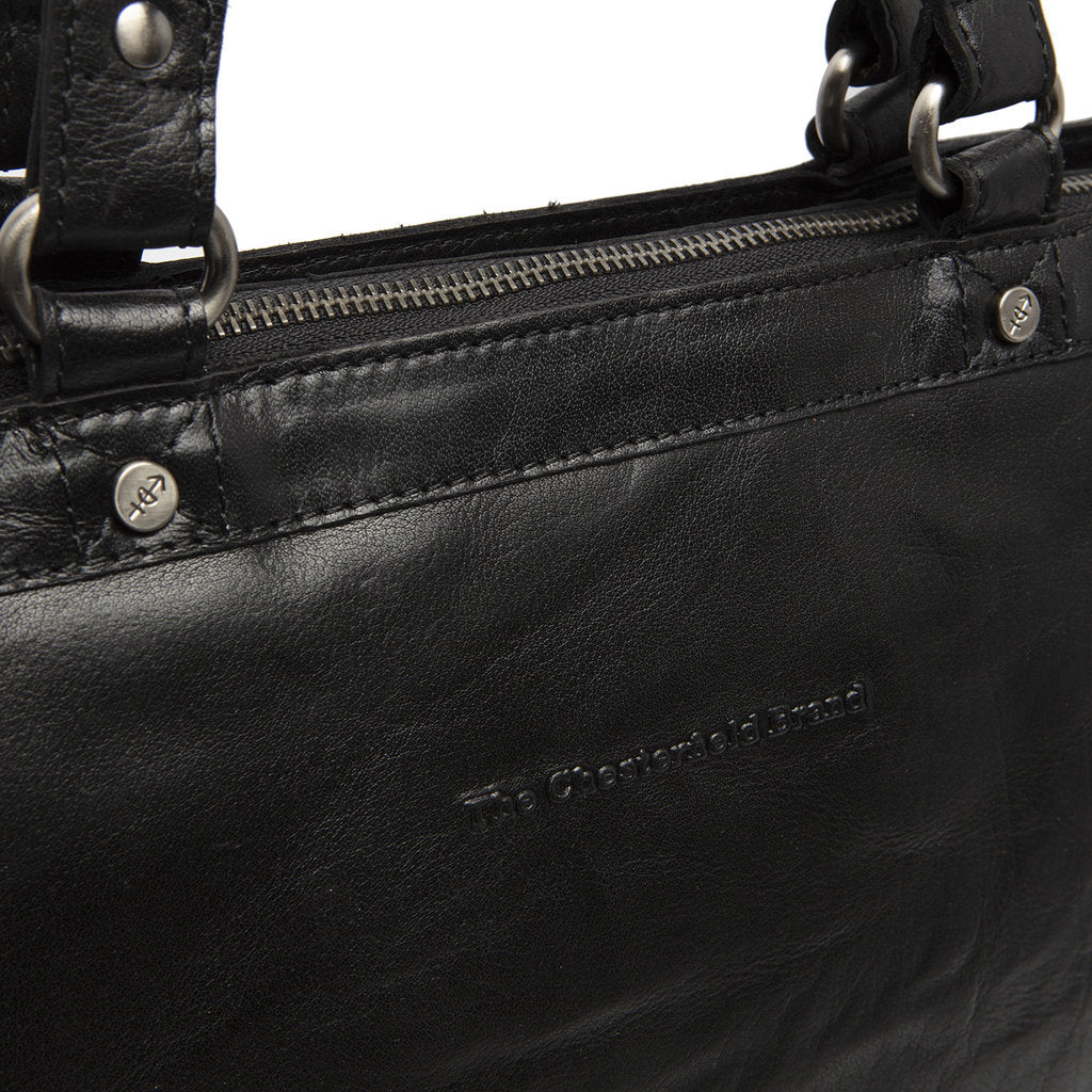 The Chesterfield Brand Stockholm Leather Shopper, Svart
