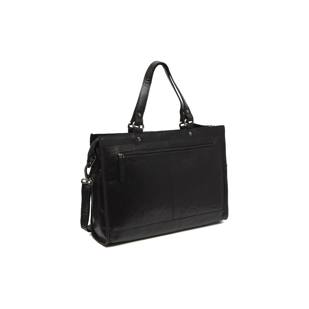 The Chesterfield Brand Stockholm Leather Shopper, Svart