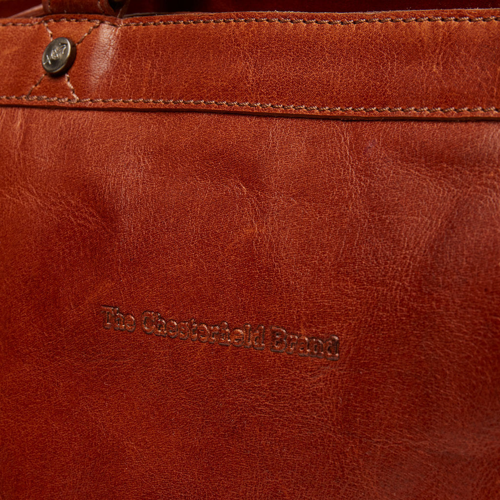 The Chesterfield Brand Stockholm Leather Shopper, Cognac