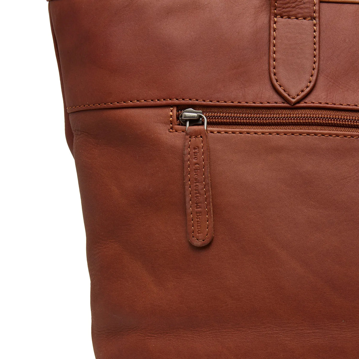The Chesterfield Brand Monza Leather Tote Bag, Cognac