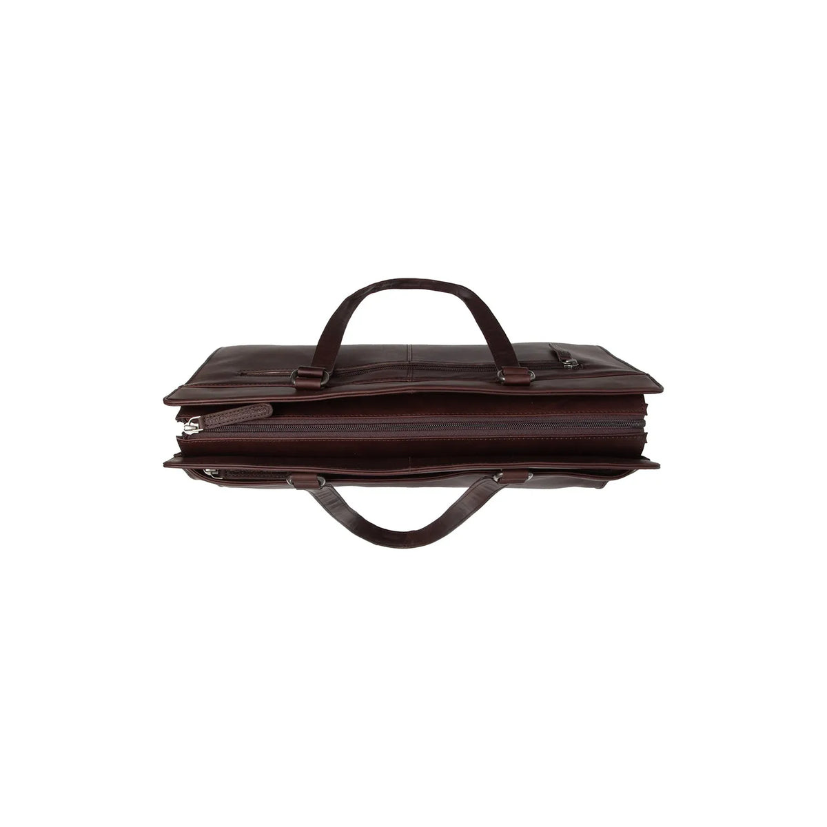 The Chesterfield Brand Fidenza Leather Axelremsväska, Brun