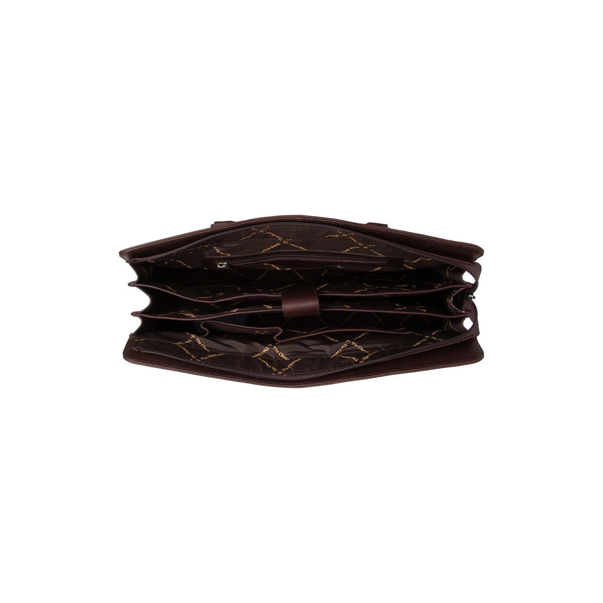 The Chesterfield Brand Fidenza Leather Axelremsväska, Brun