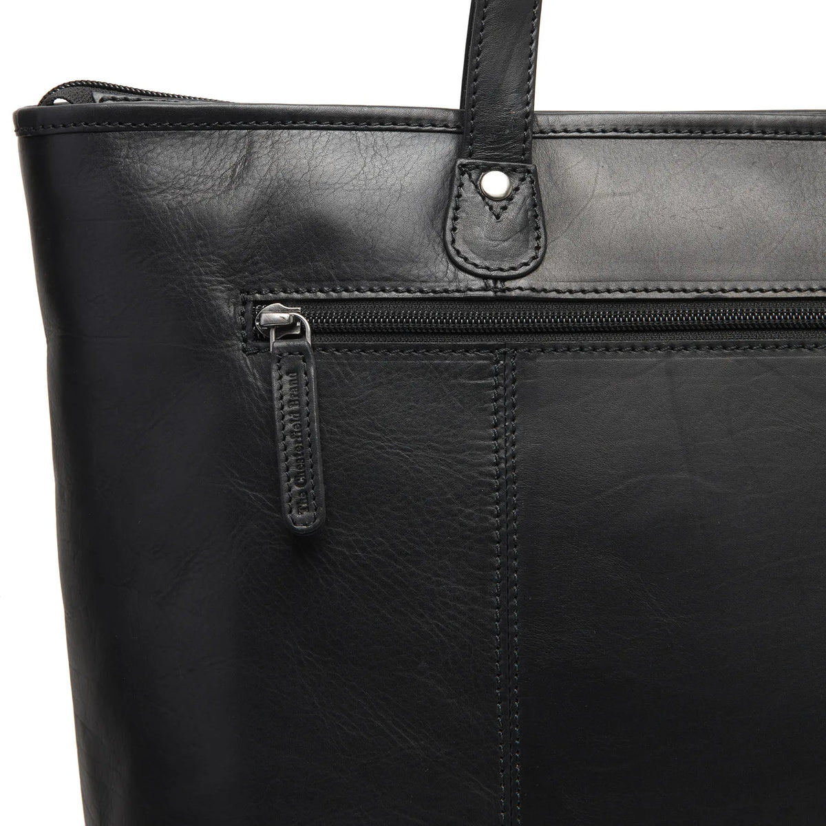 The Chesterfield Brand Ferrera Leather Tote Bag, Svart