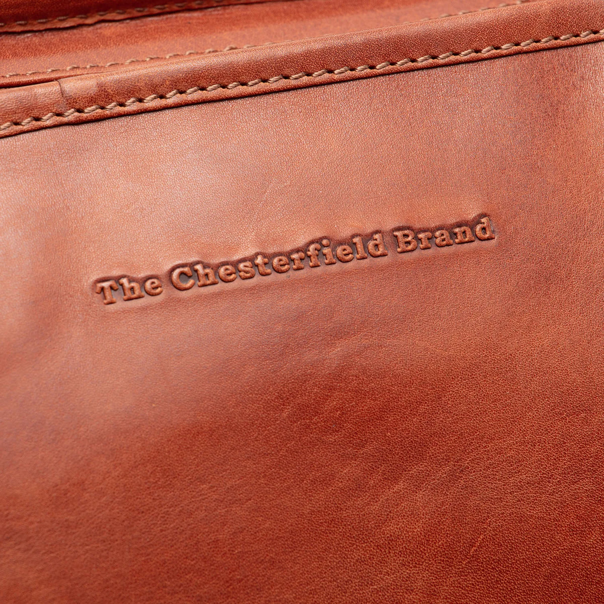 The Chesterfield Brand Ferrera Leather Tote Bag, Cognac