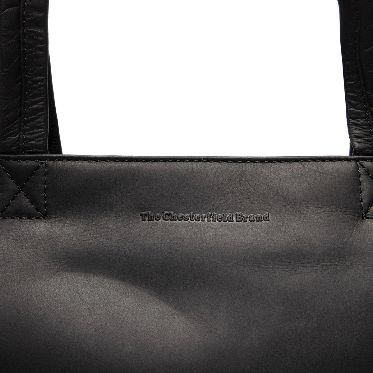 The Chesterfield Brand Alveron Leather Tote Bag, Svart