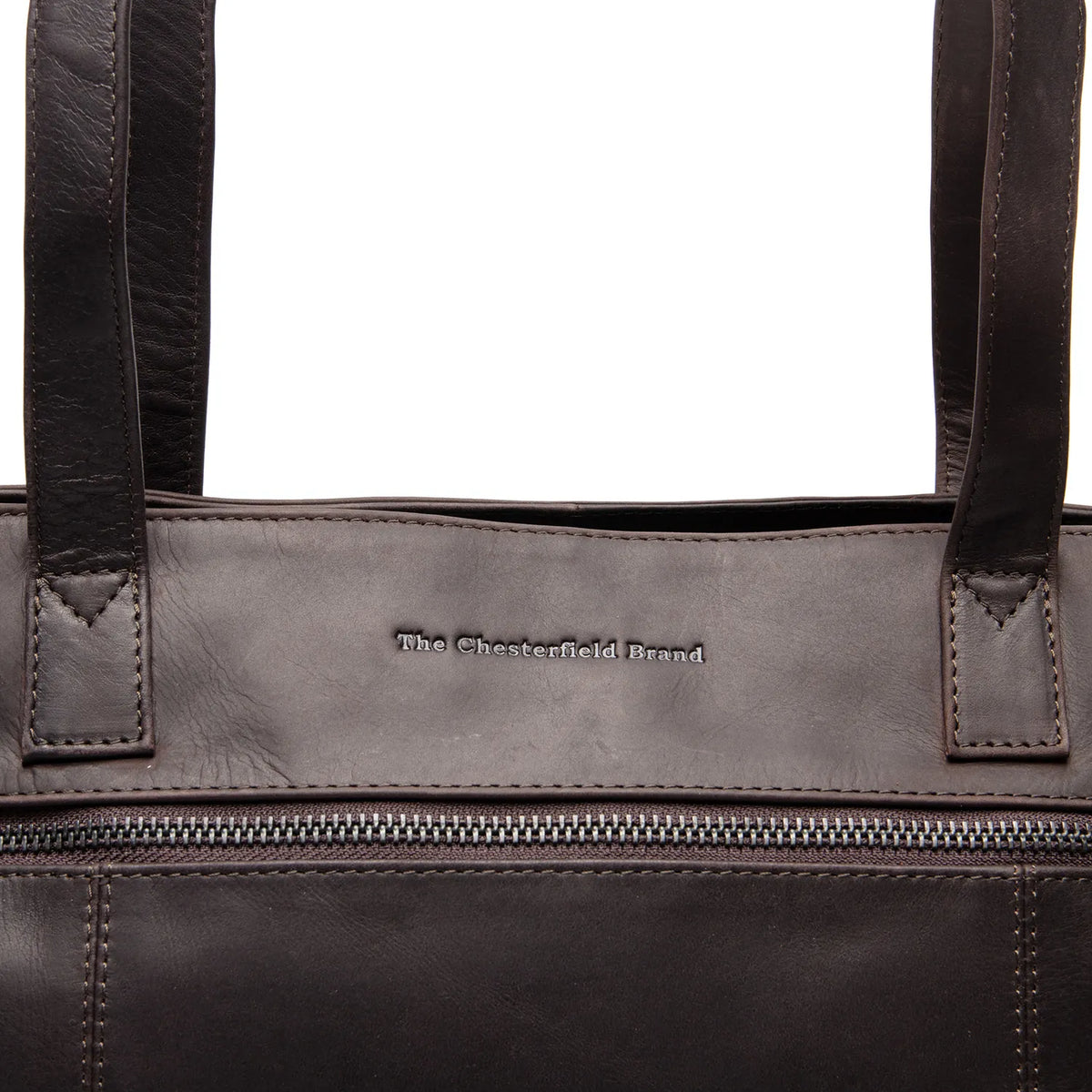 The Chesterfield Brand Osira Leather Tote Bag, Brun