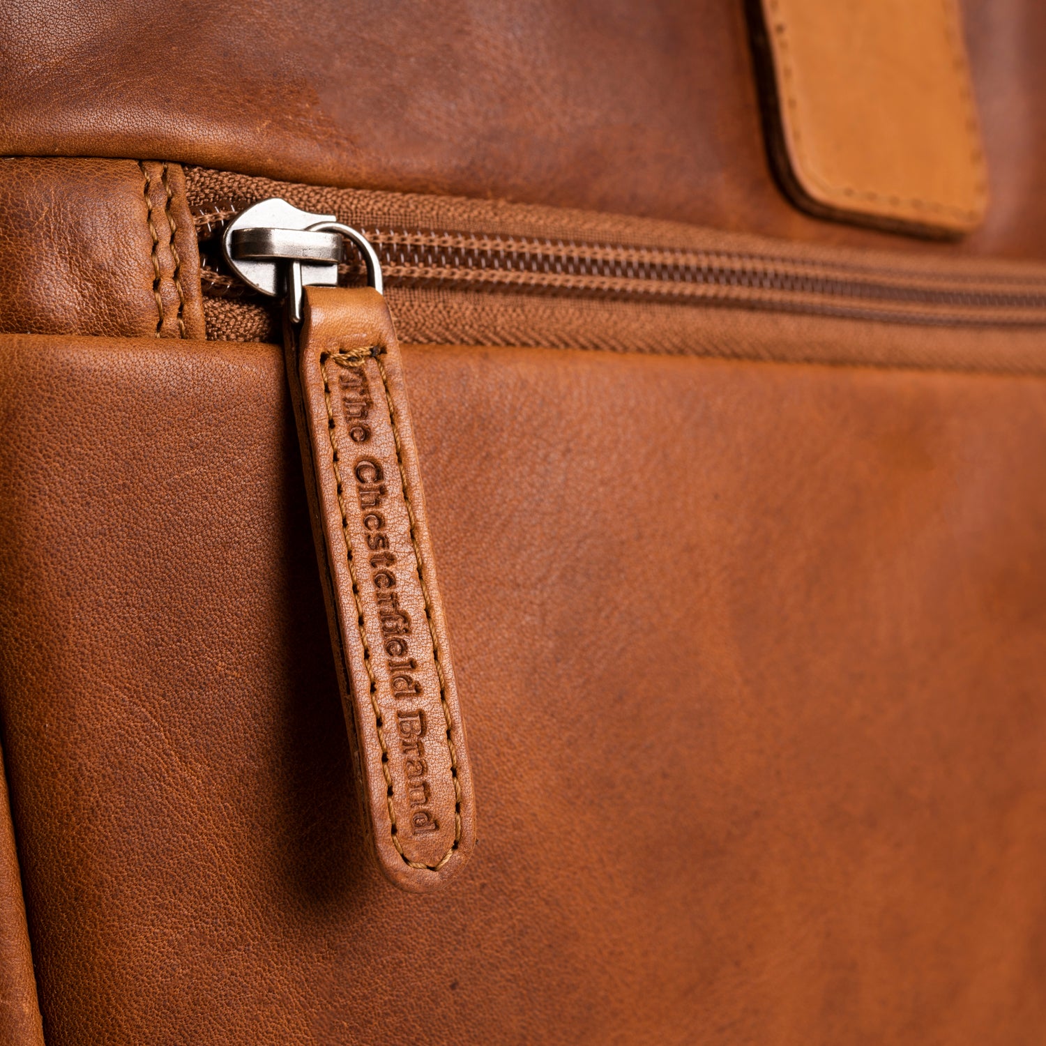 The Chesterfield Brand Seth Laptopväska, Cognac