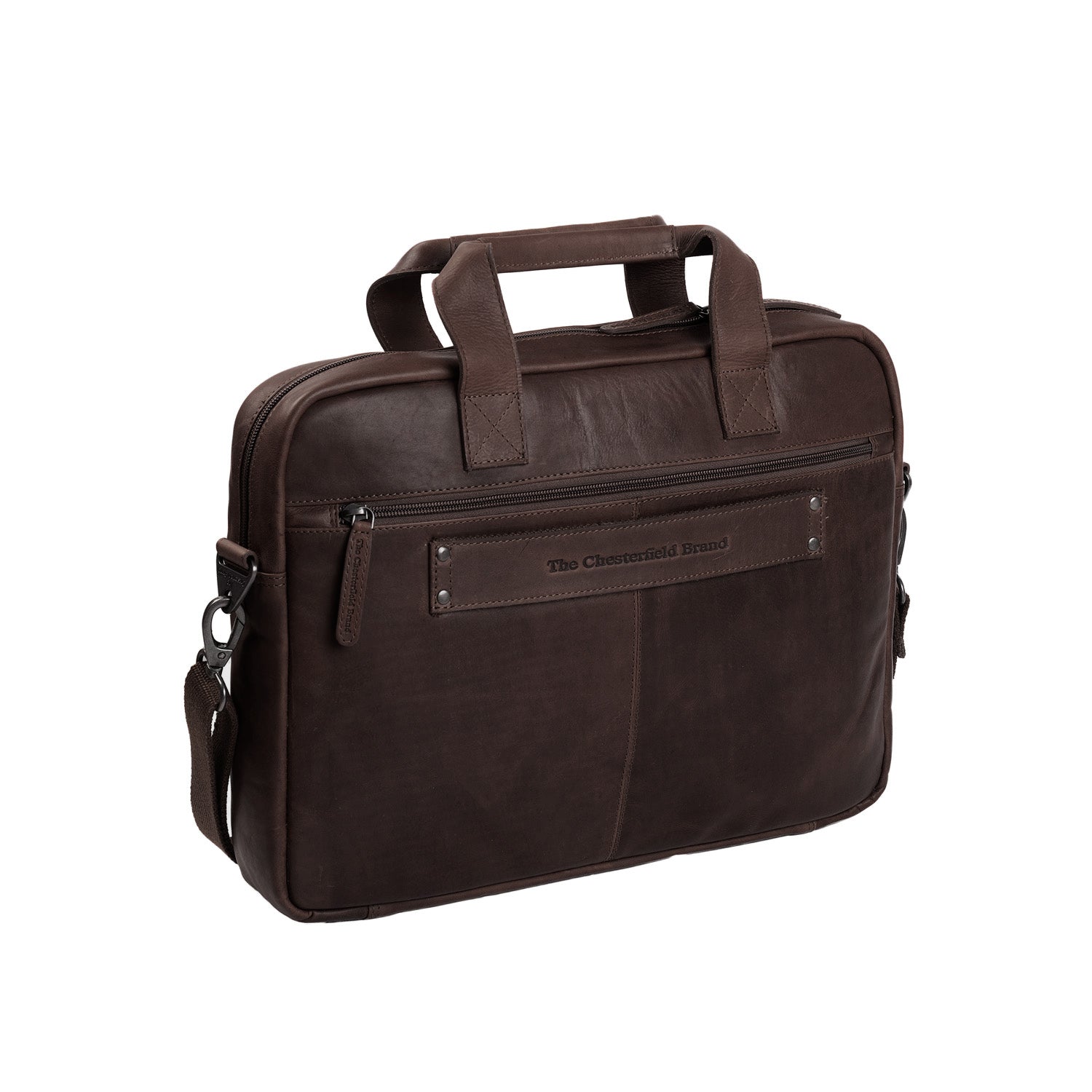 The Chesterfield Brand Calvi Laptopväska, Brun