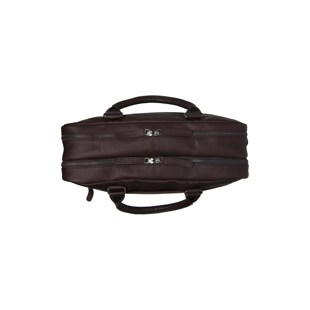 The Chesterfield Brand Boston Leather Laptop Bag, Brun