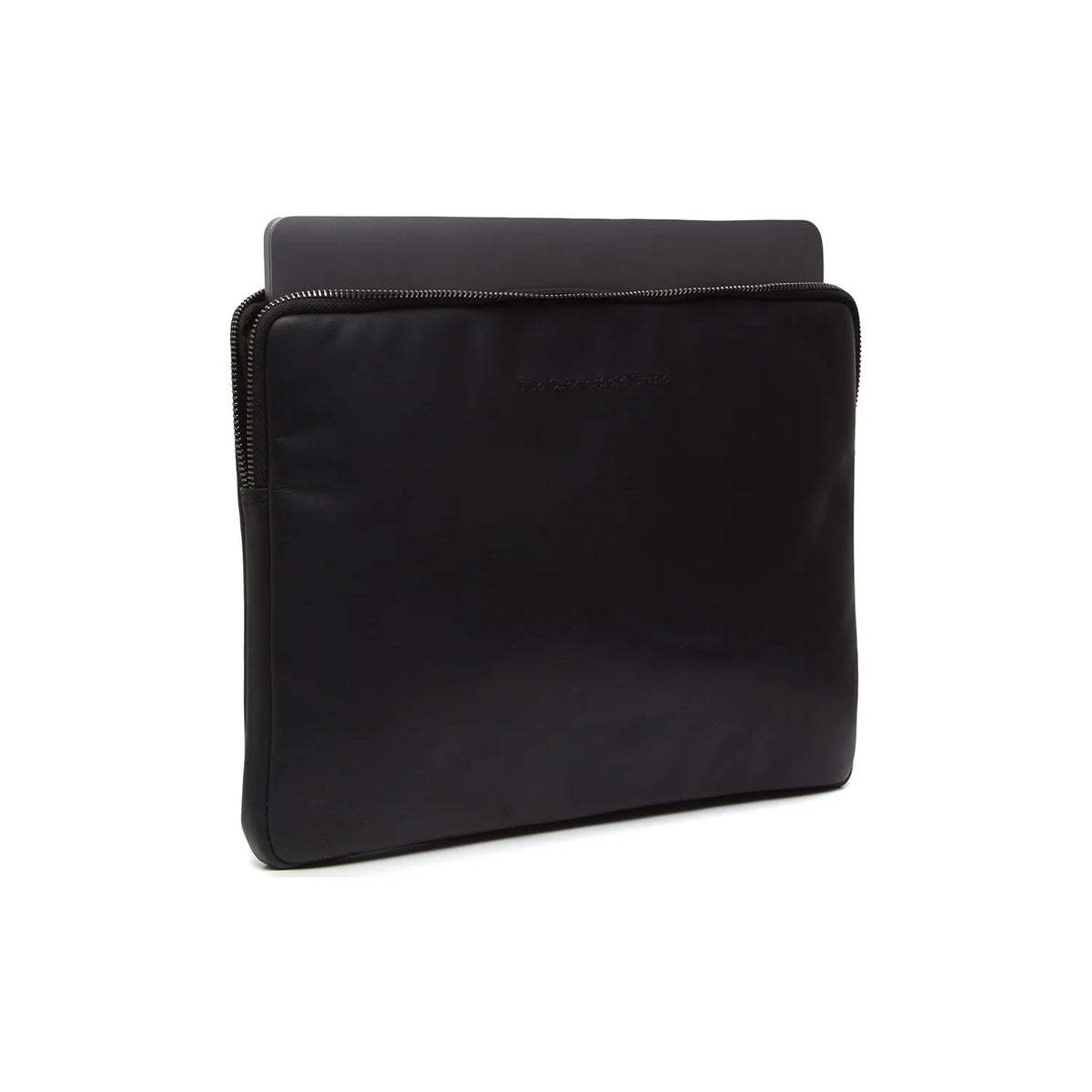 The Chesterfield Brand Clinton Leather Datorfodral 14 tum, Svart