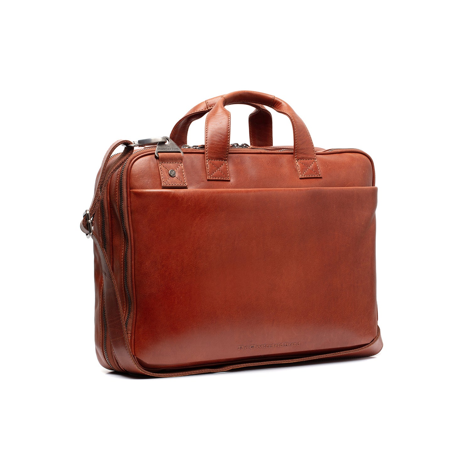 The Chesterfield Brand Iseo Datorväska, Cognac