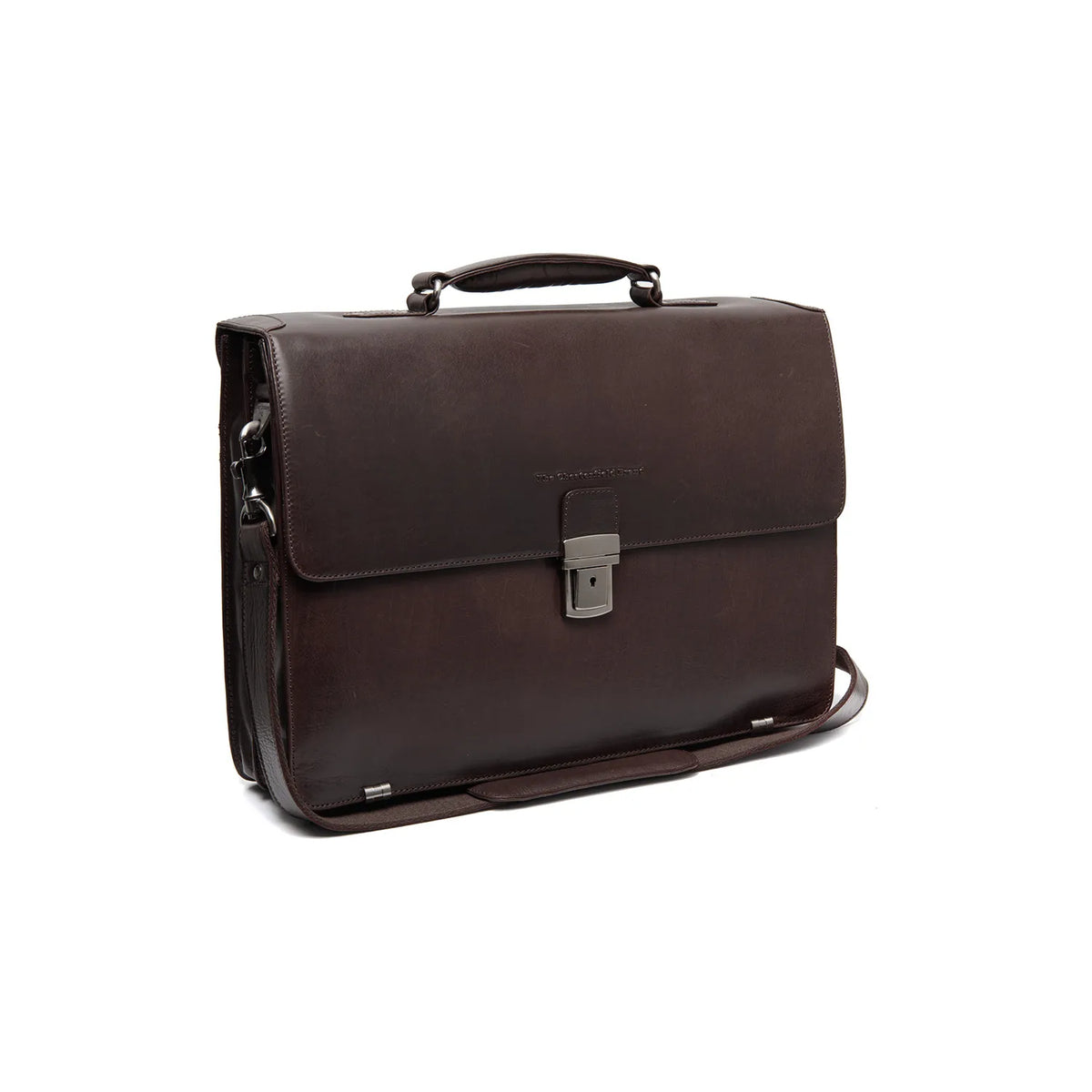 The Chesterfield Brand Salvatore Leather Portfölj, Brun