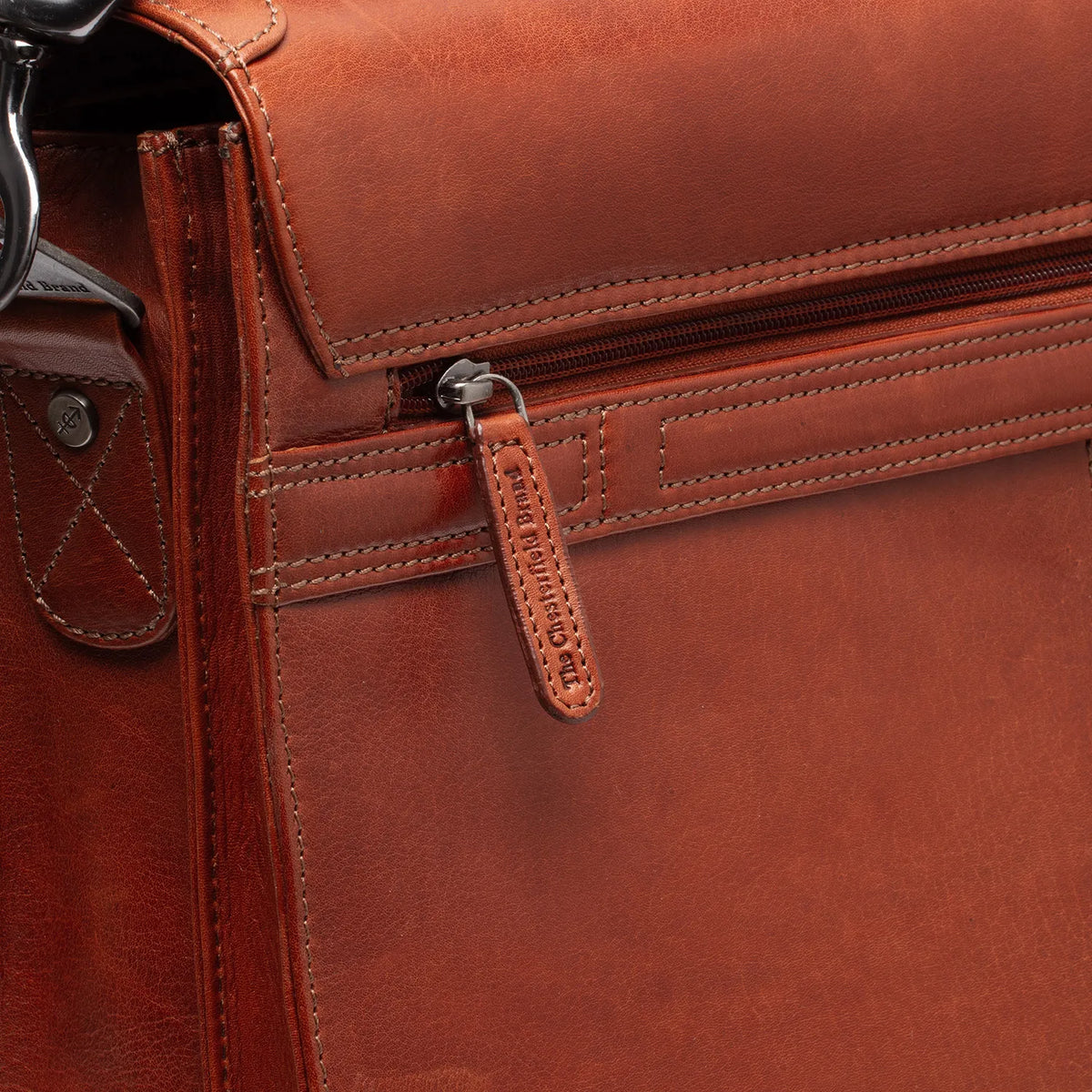 The Chesterfield Brand Salvatore Leather Portfölj, Cognac
