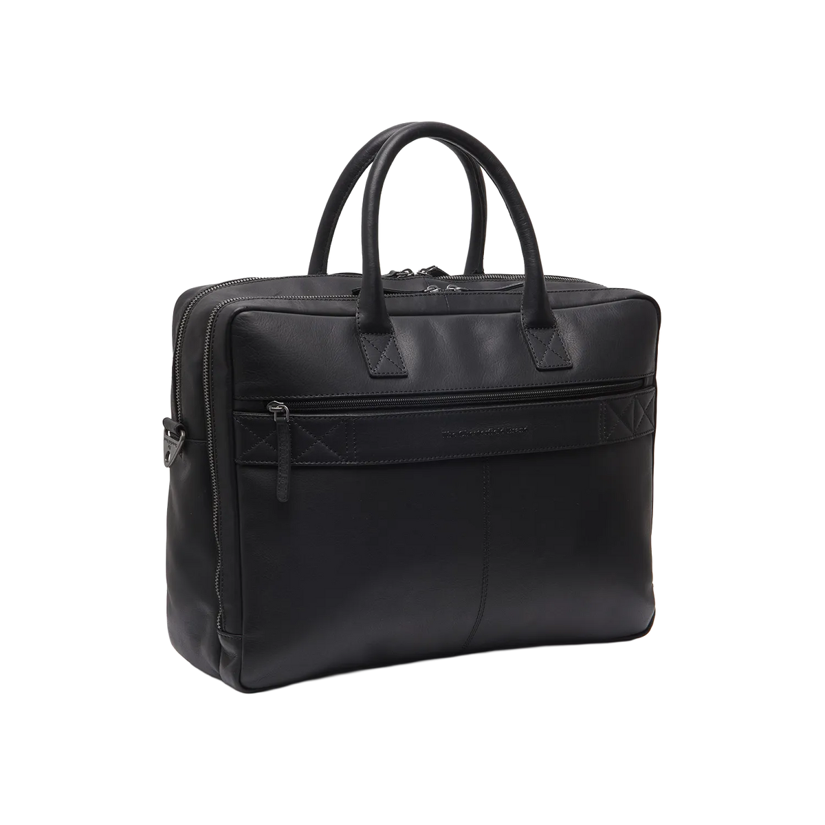 The Chesterfield Brand Tacama Leather Datorväska, Svart